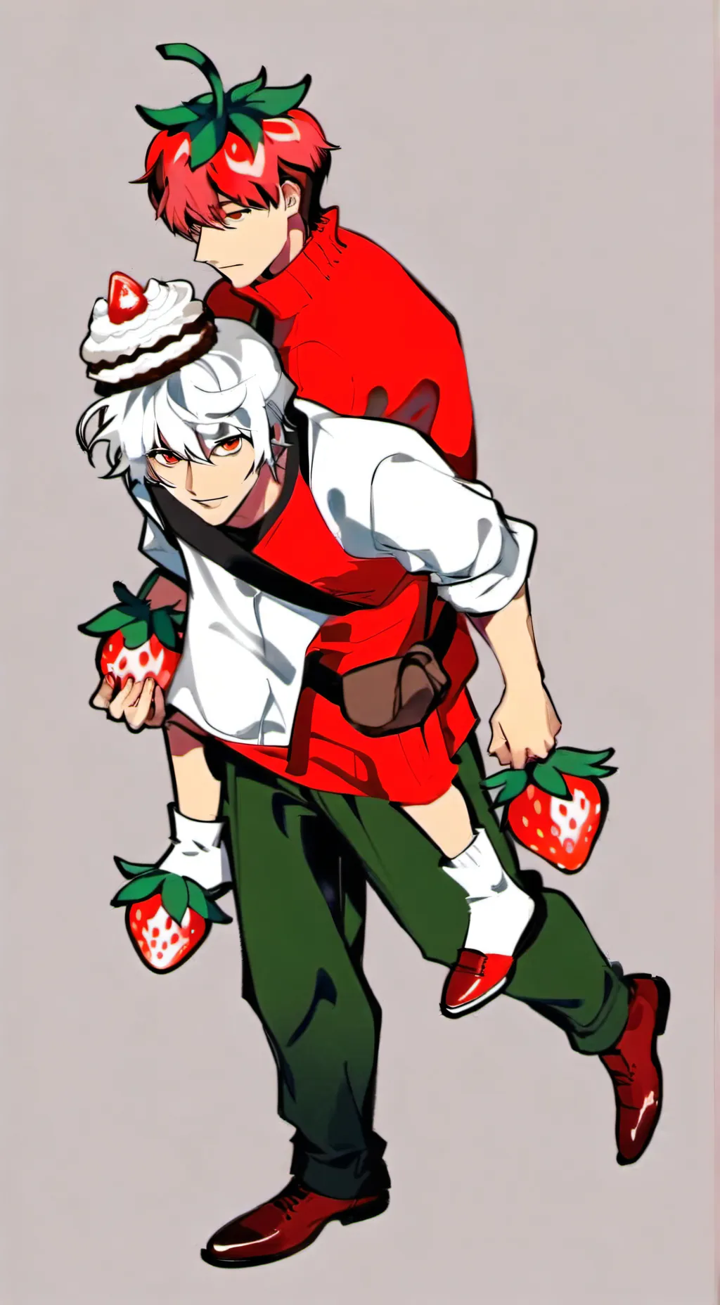 ai character: Fruitcake!!  background