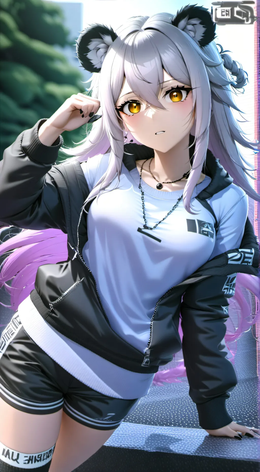 ai character: kim background