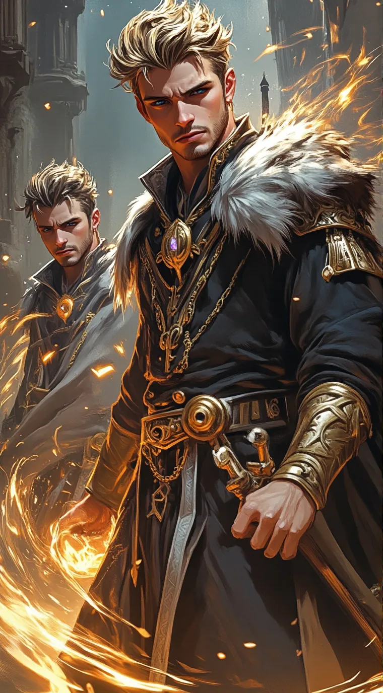 ai character: Maxwell Luke  background