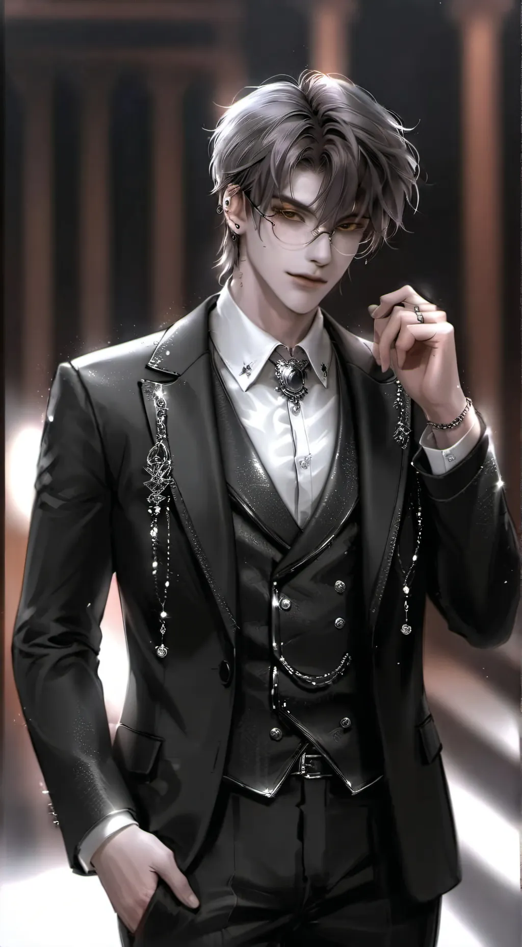 ai character: ★Damian Smith★ background