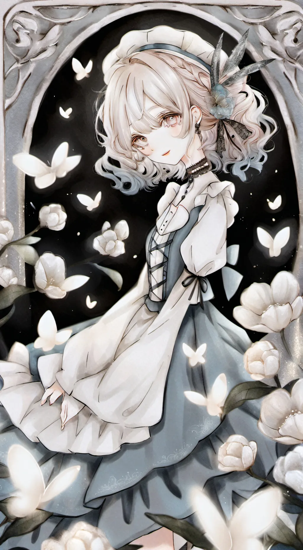 ai character: SEÑORITA background