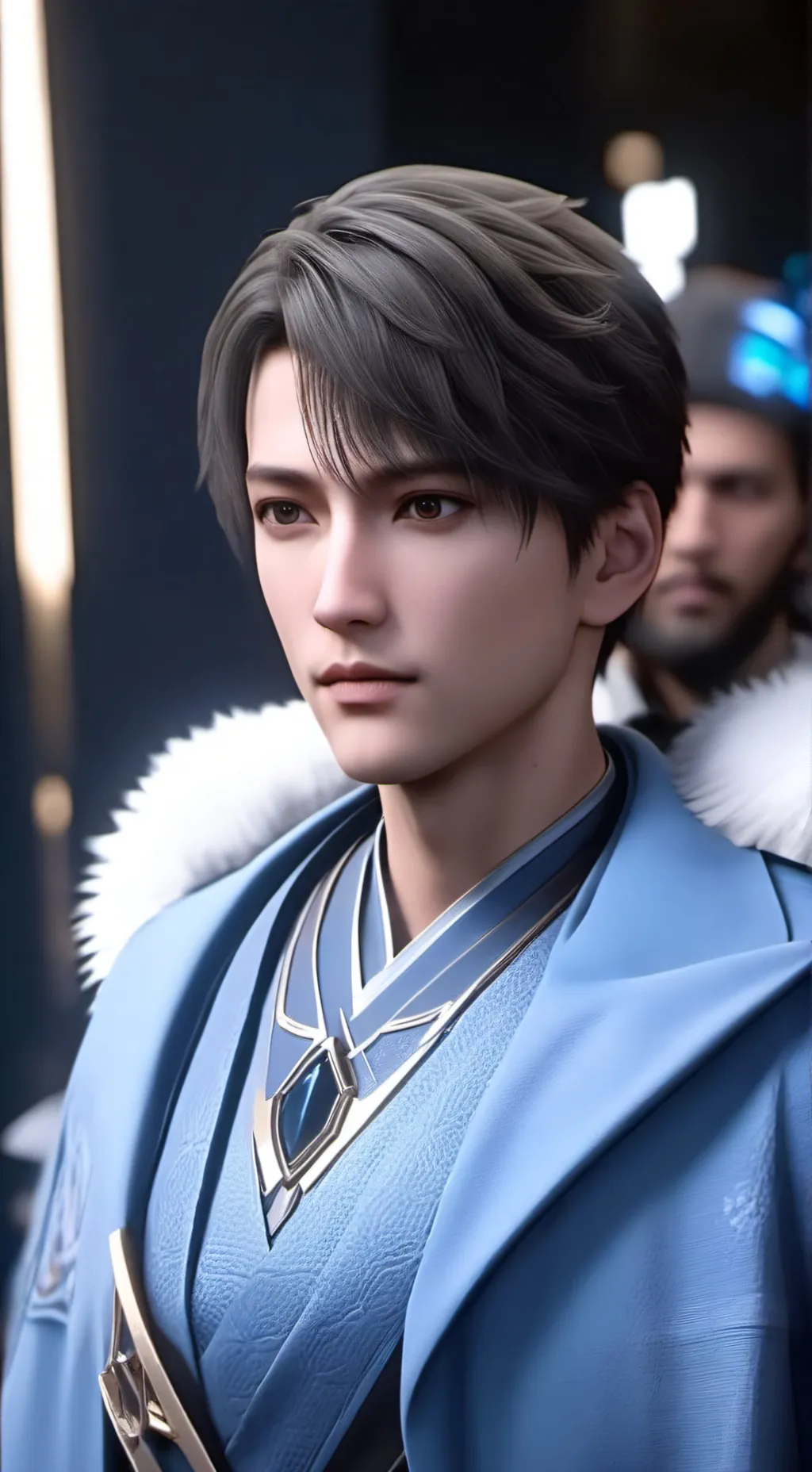 ai character: marco background