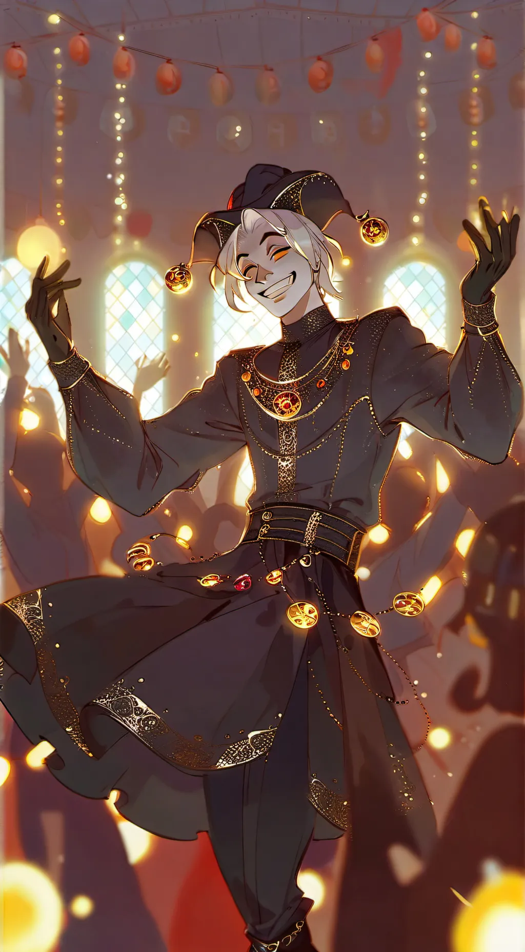 ai character: Loocky background