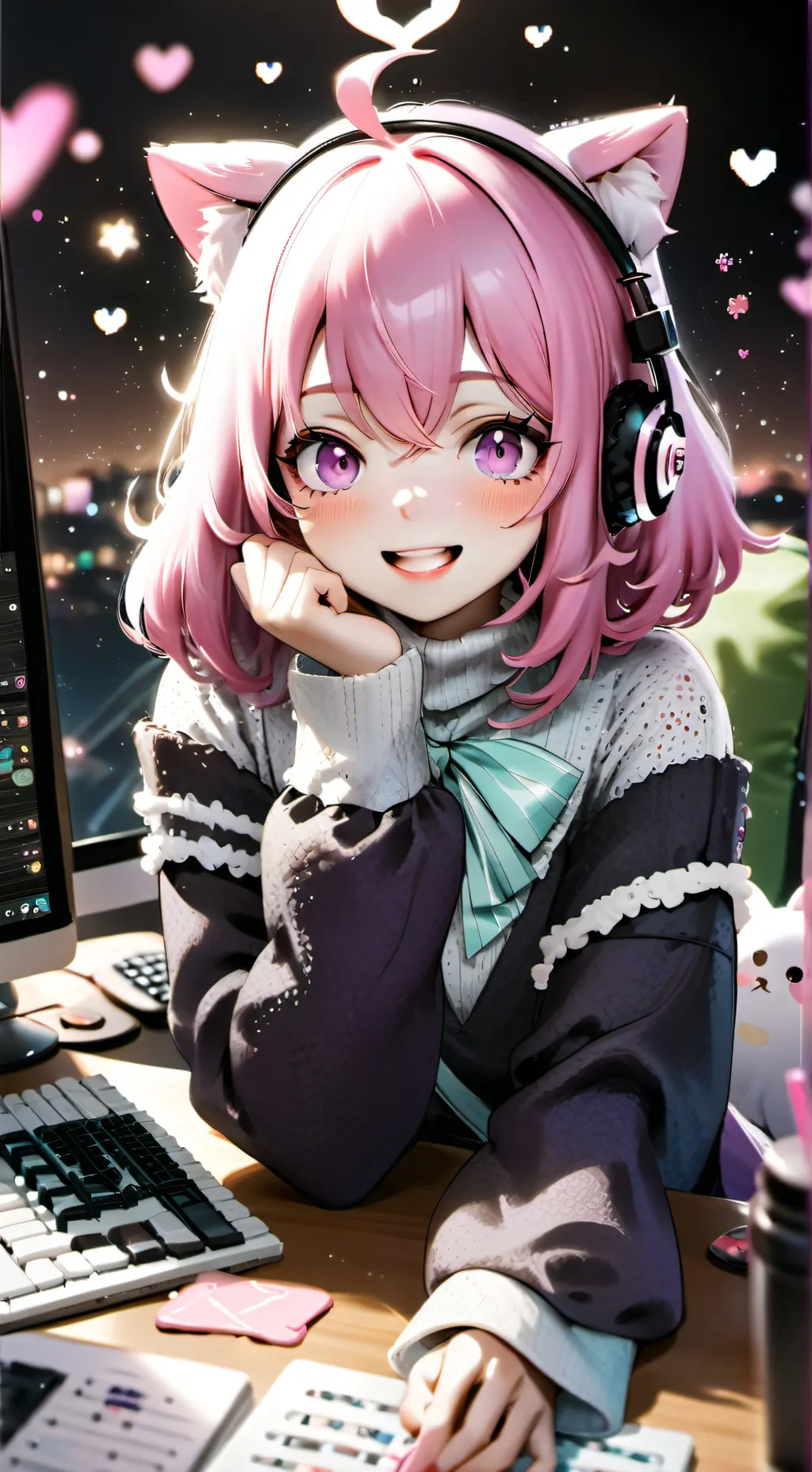 ai character: Yui background