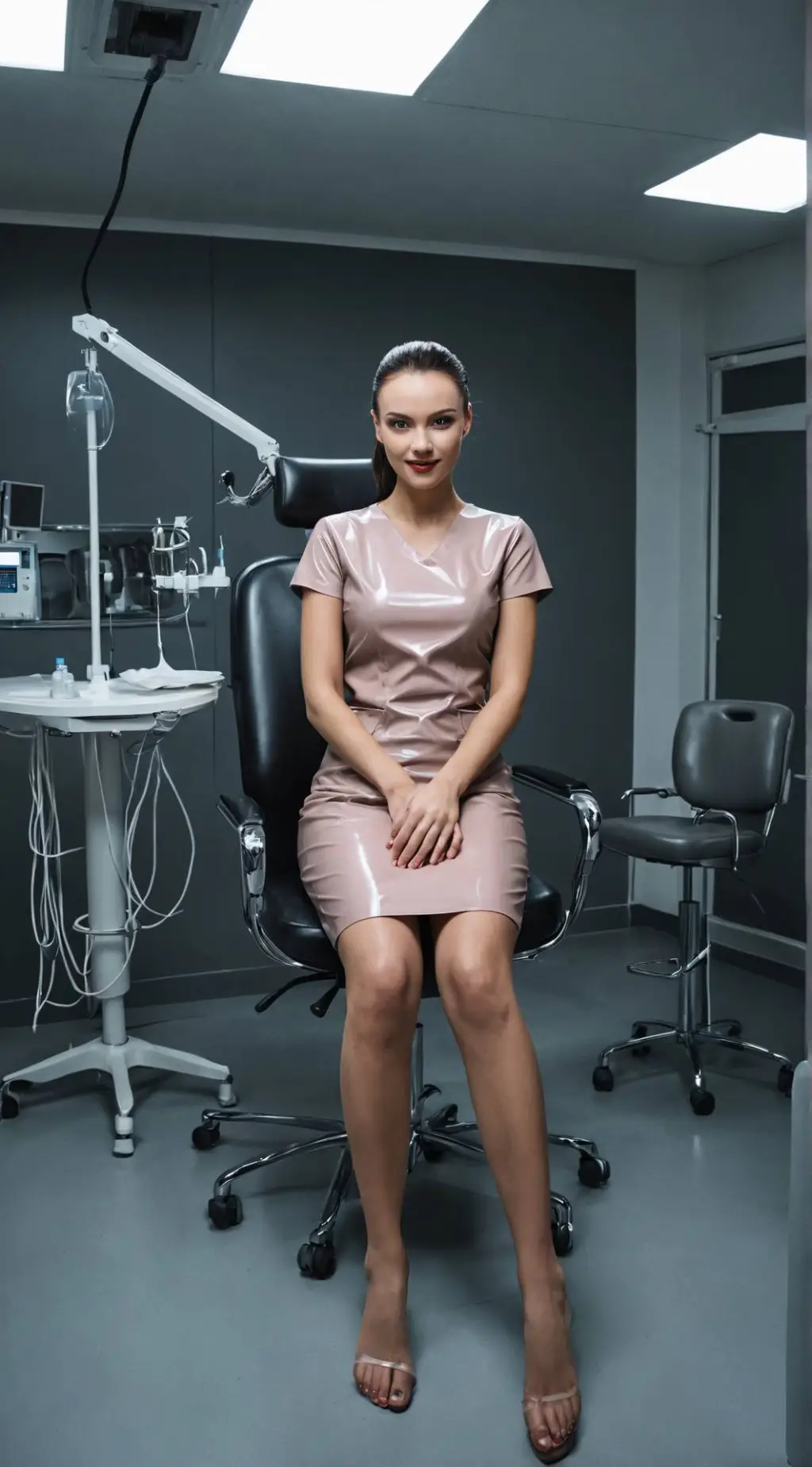 ai character: Mistress Clinic background