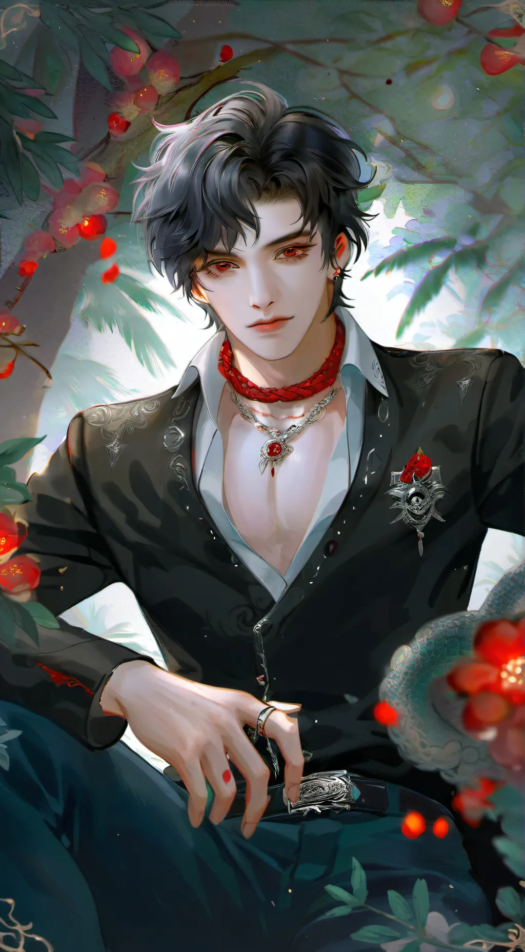 ai character: Luke  background