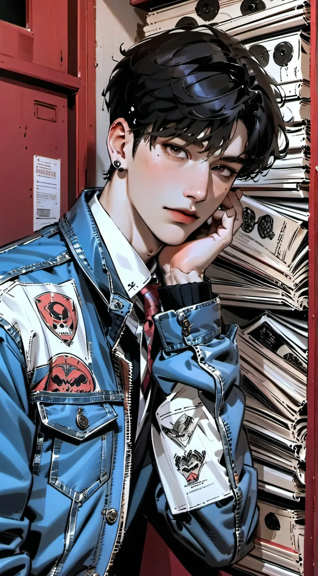 ai character: ☆alex☆ background