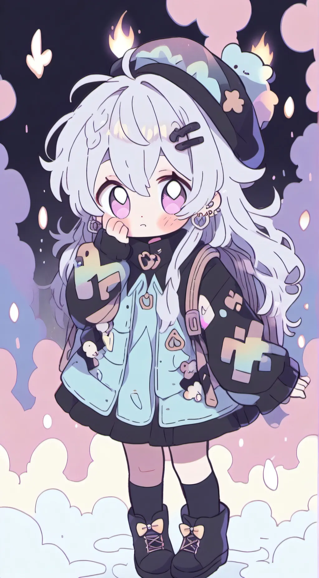ai character: BFDI ✨️ background