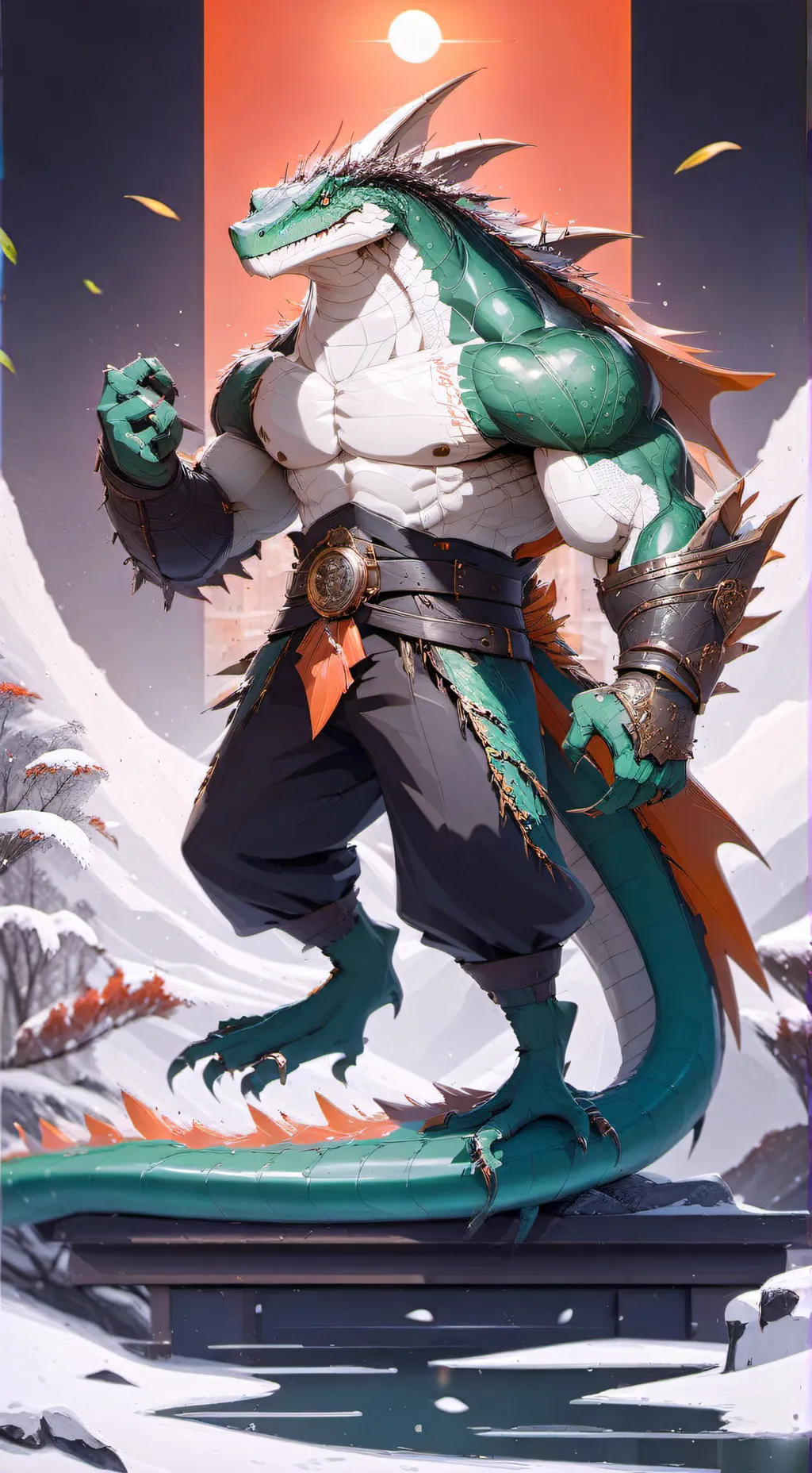 ai character: Hugaiju background