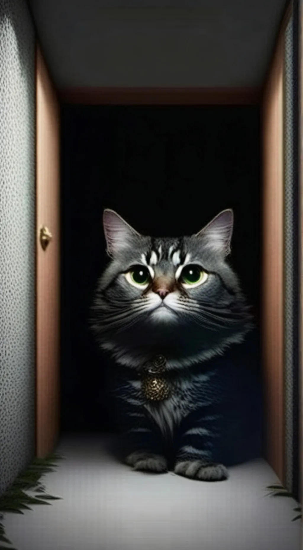 ai character: Chucky Cat background
