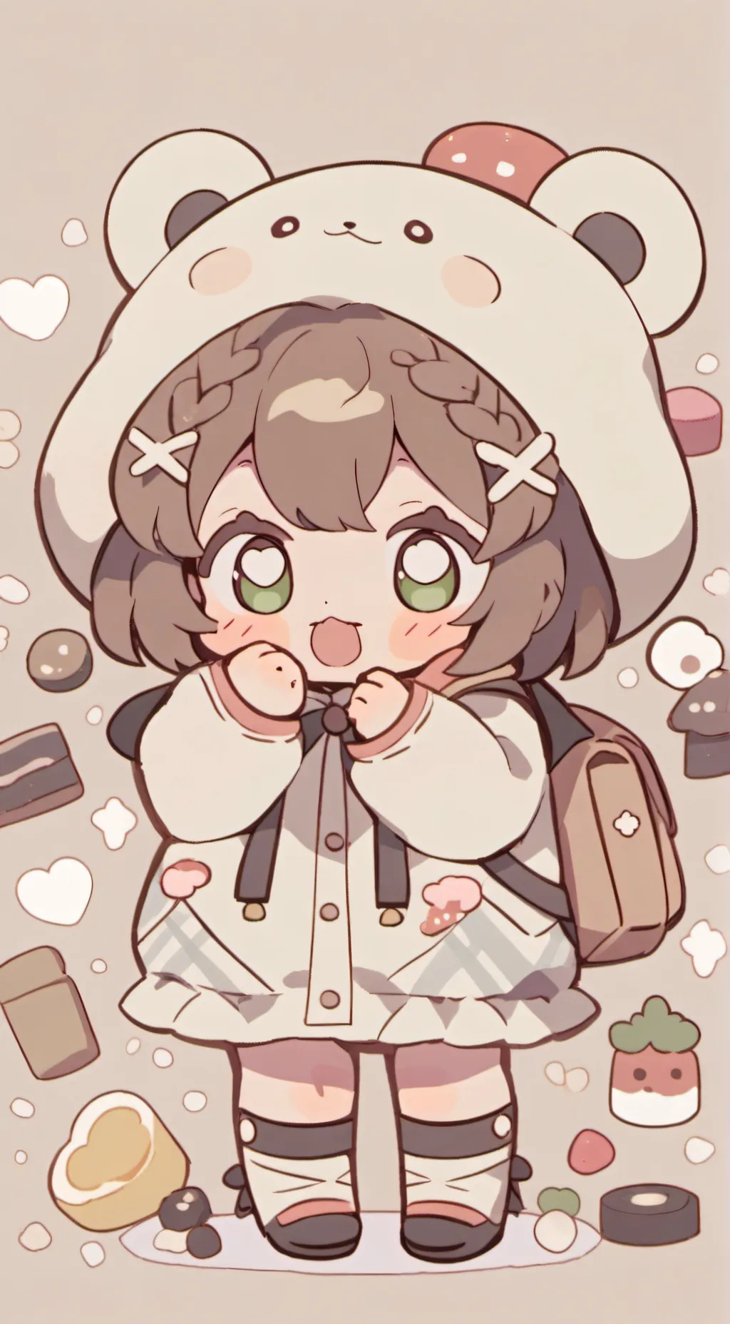 ai character: Lizzy background