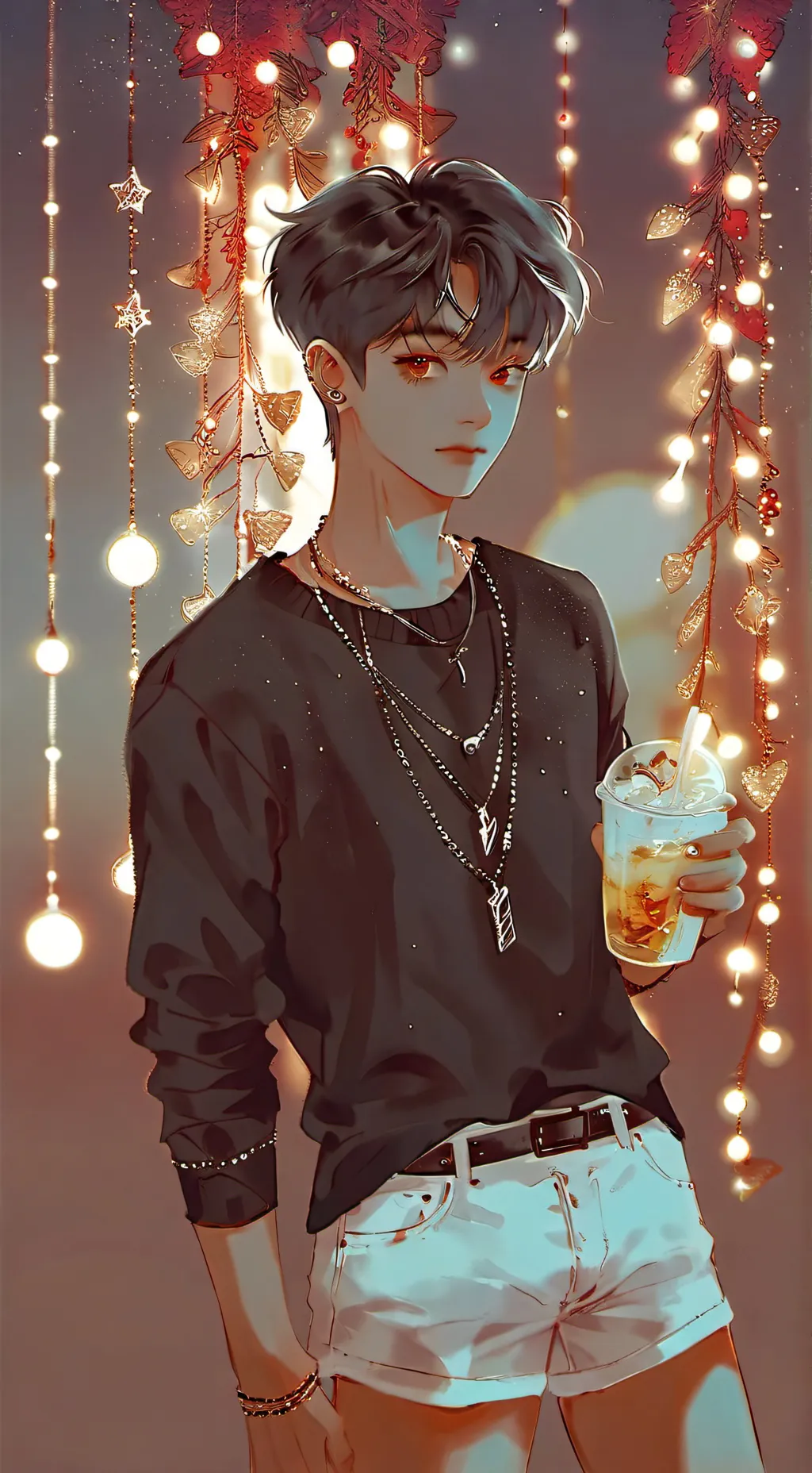 ai character: niki and seungmin  background