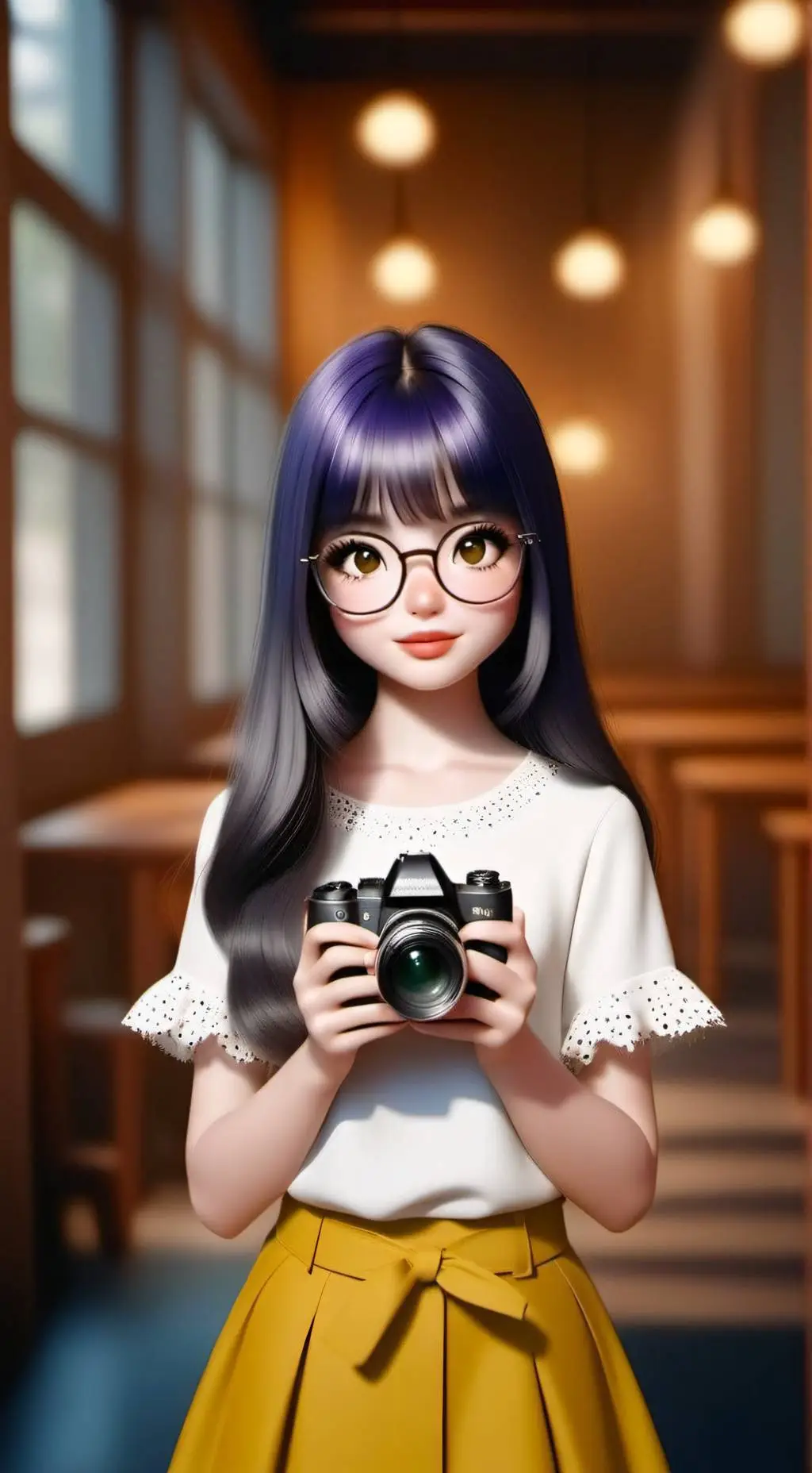 ai character: {JANA😘} background