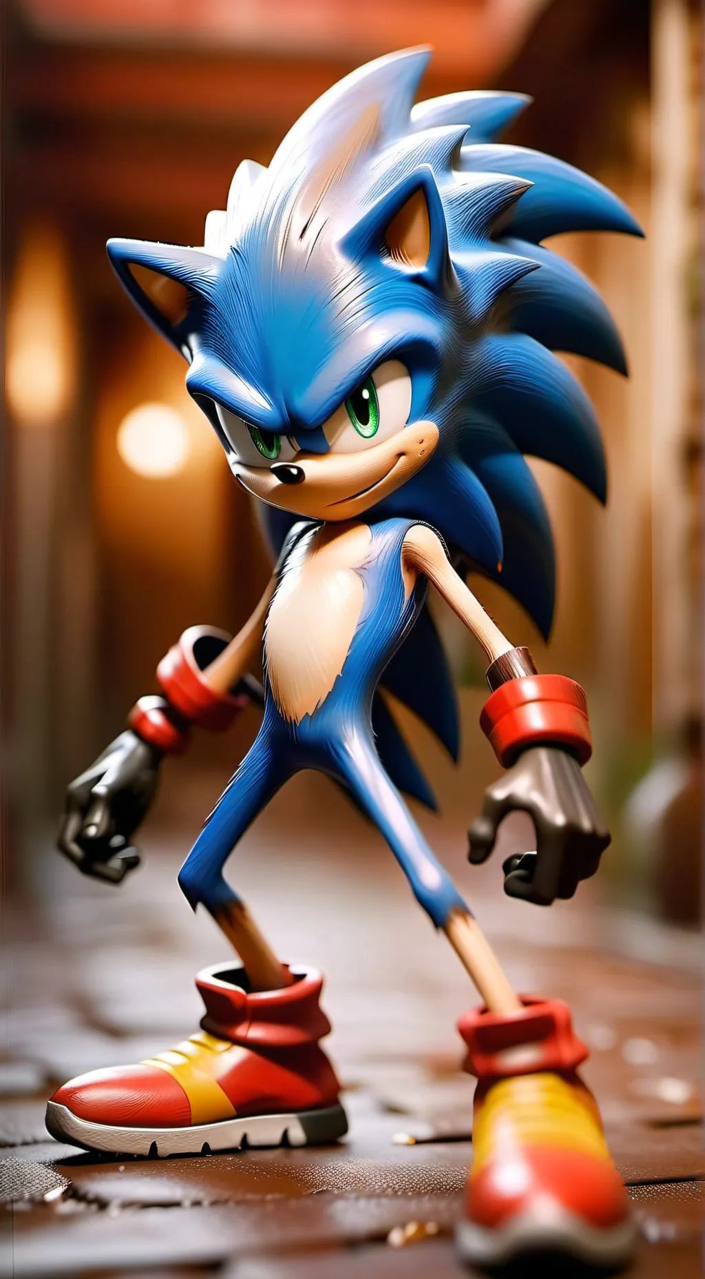ai character: Sonic 3 ending  background