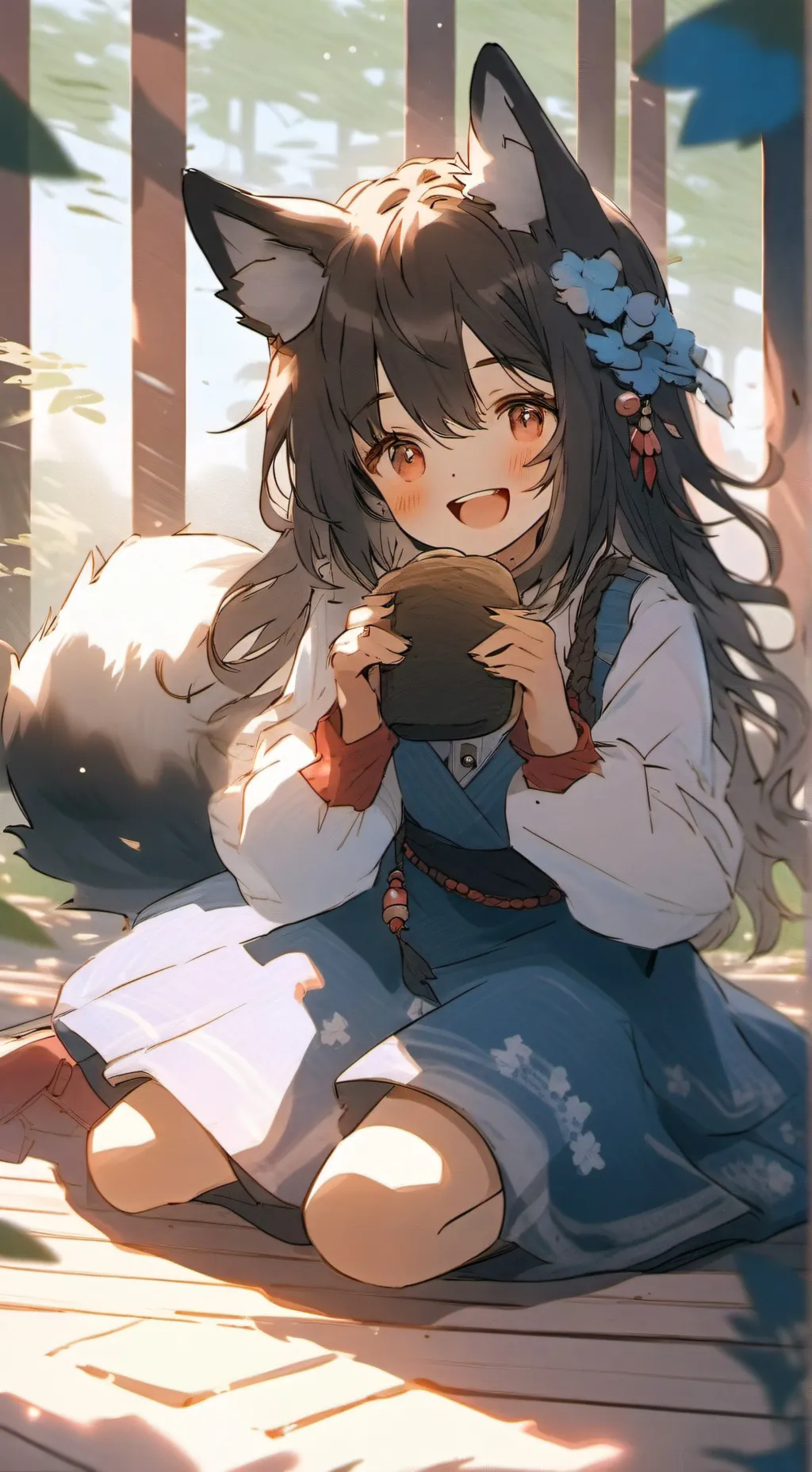 ai character: Ruby background