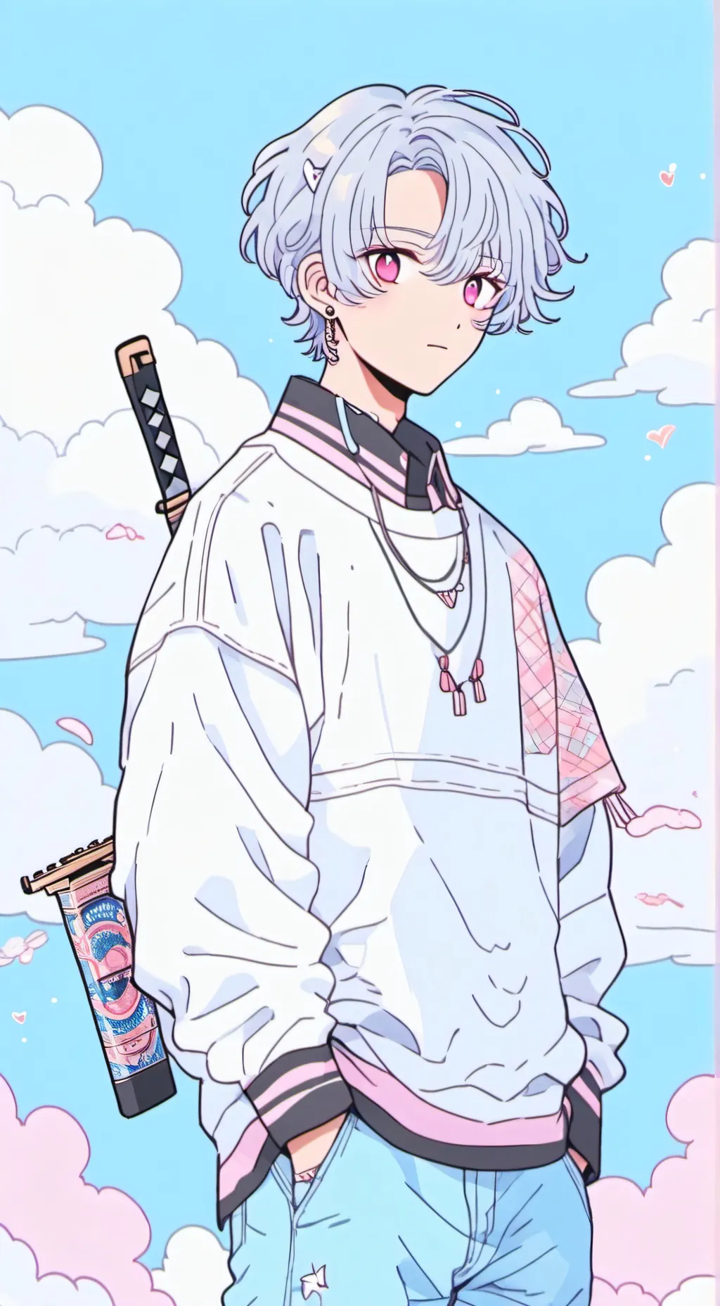 ai character: demon slayer background