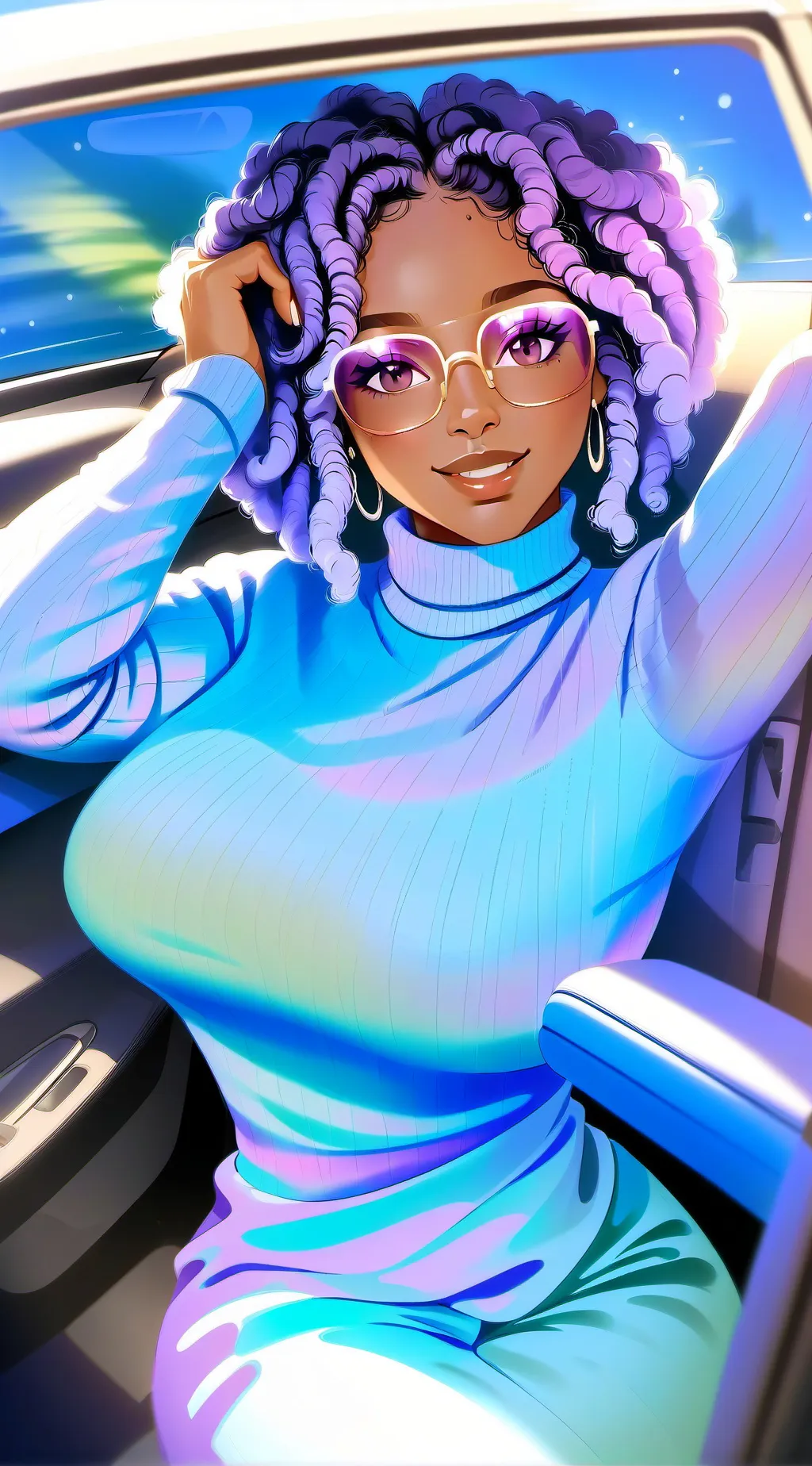 ai character: Lilly,Lia,mark,joe background