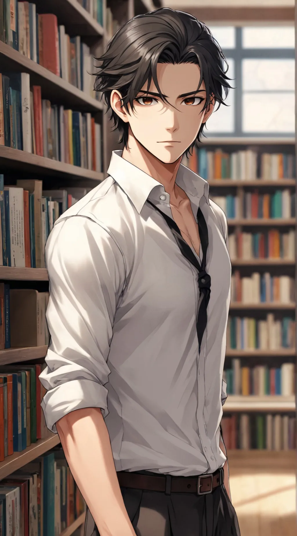 ai character: Evan background
