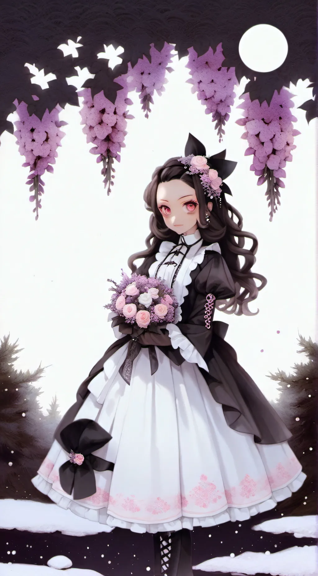 ai character: t/n y zenitsu ❤️❤️ background
