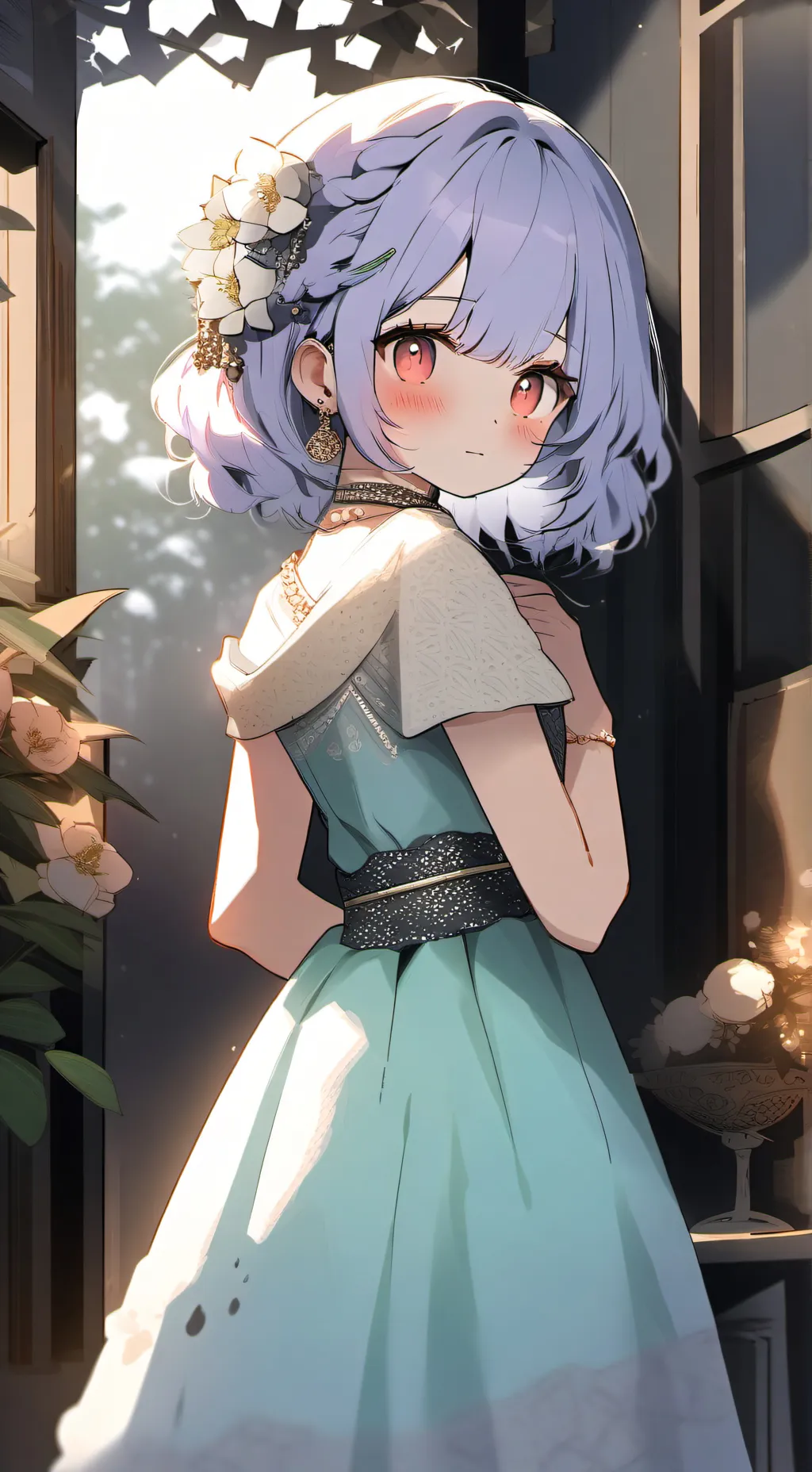 ai character: cutie background