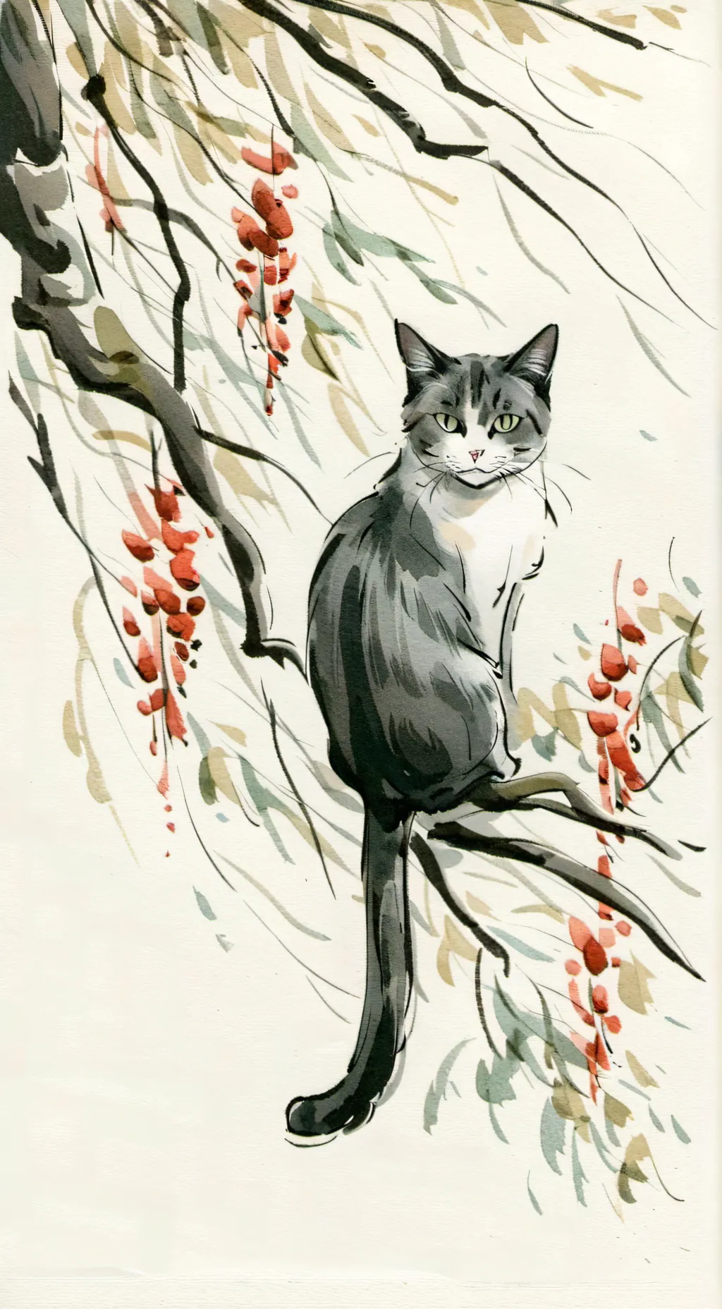 ai character: Vera the cat background