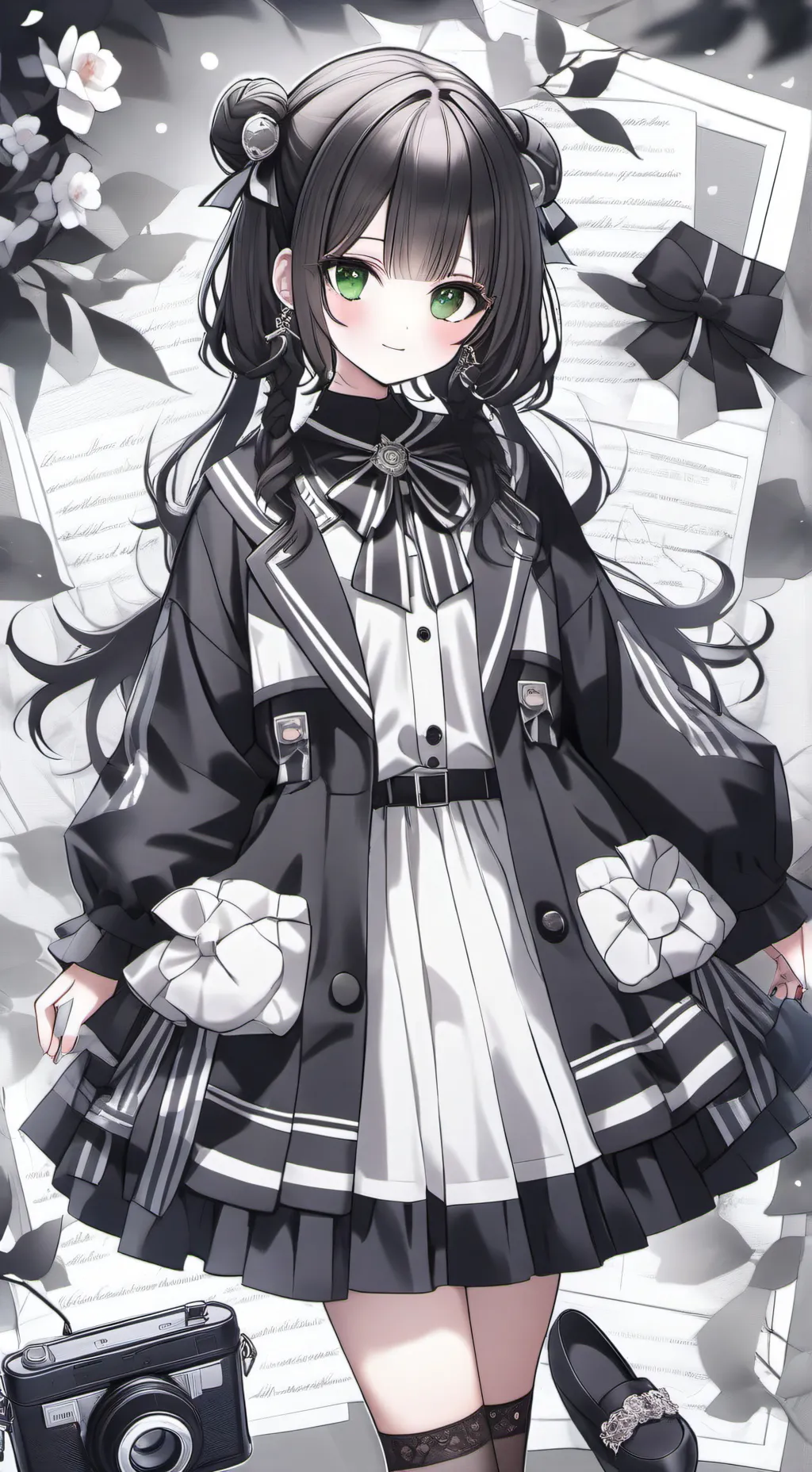 ai character: Carmle  background