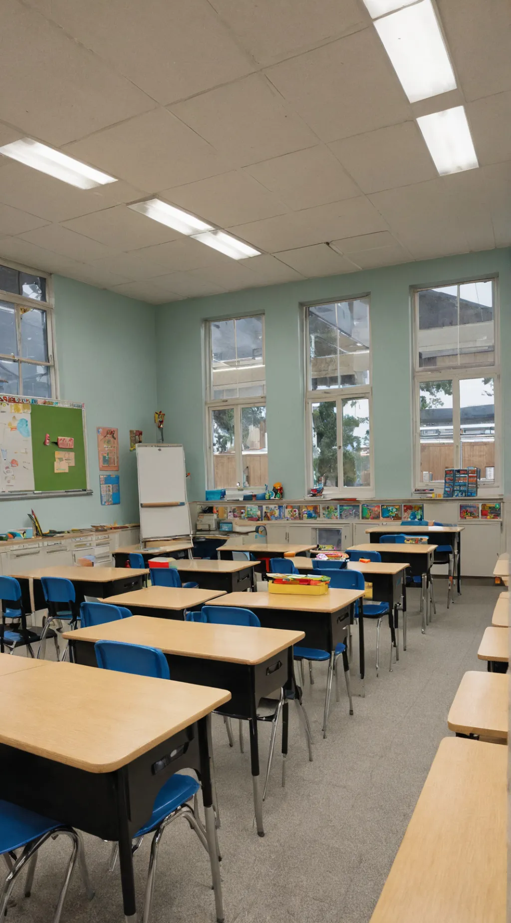 ai character: School background