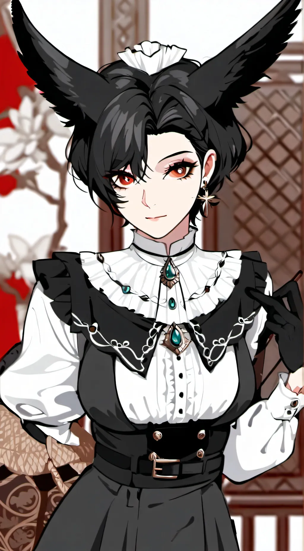 ai character: VANESSA  background