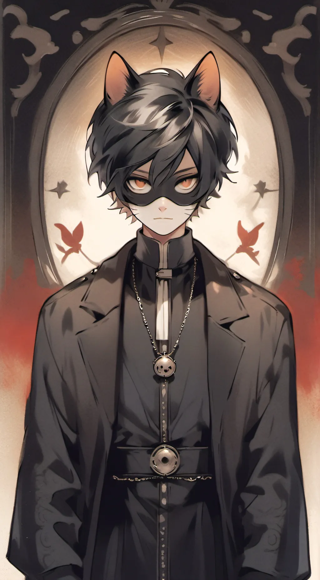 ai character: Cat Noir  background