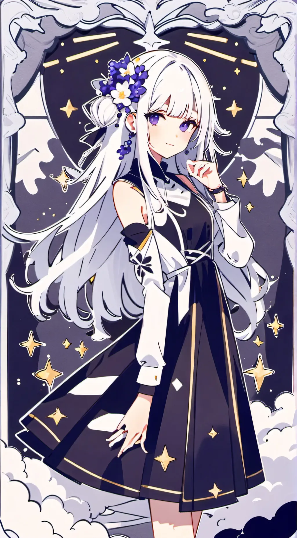 ai character: Astro’s sister*u* background