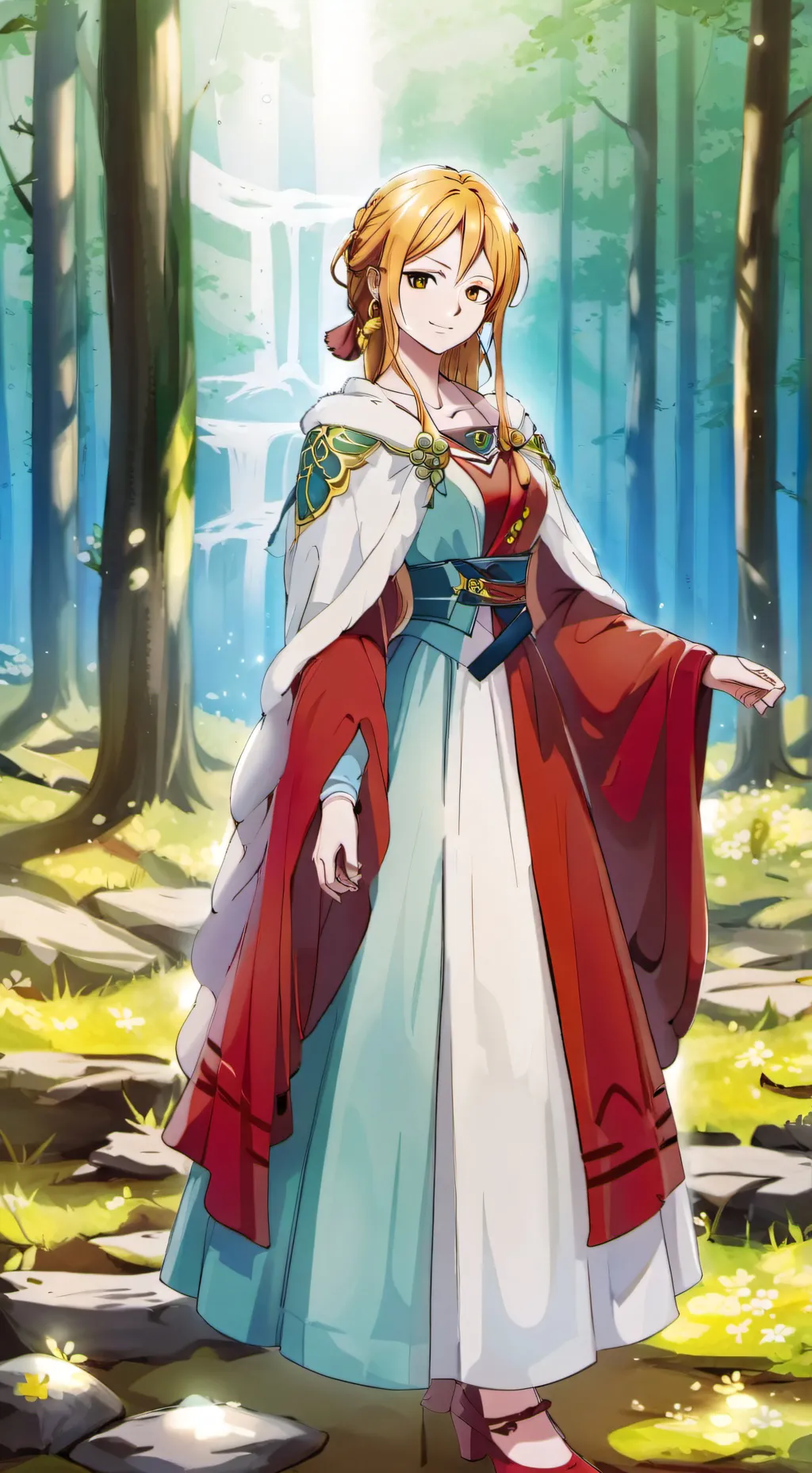 ai character: Nami background