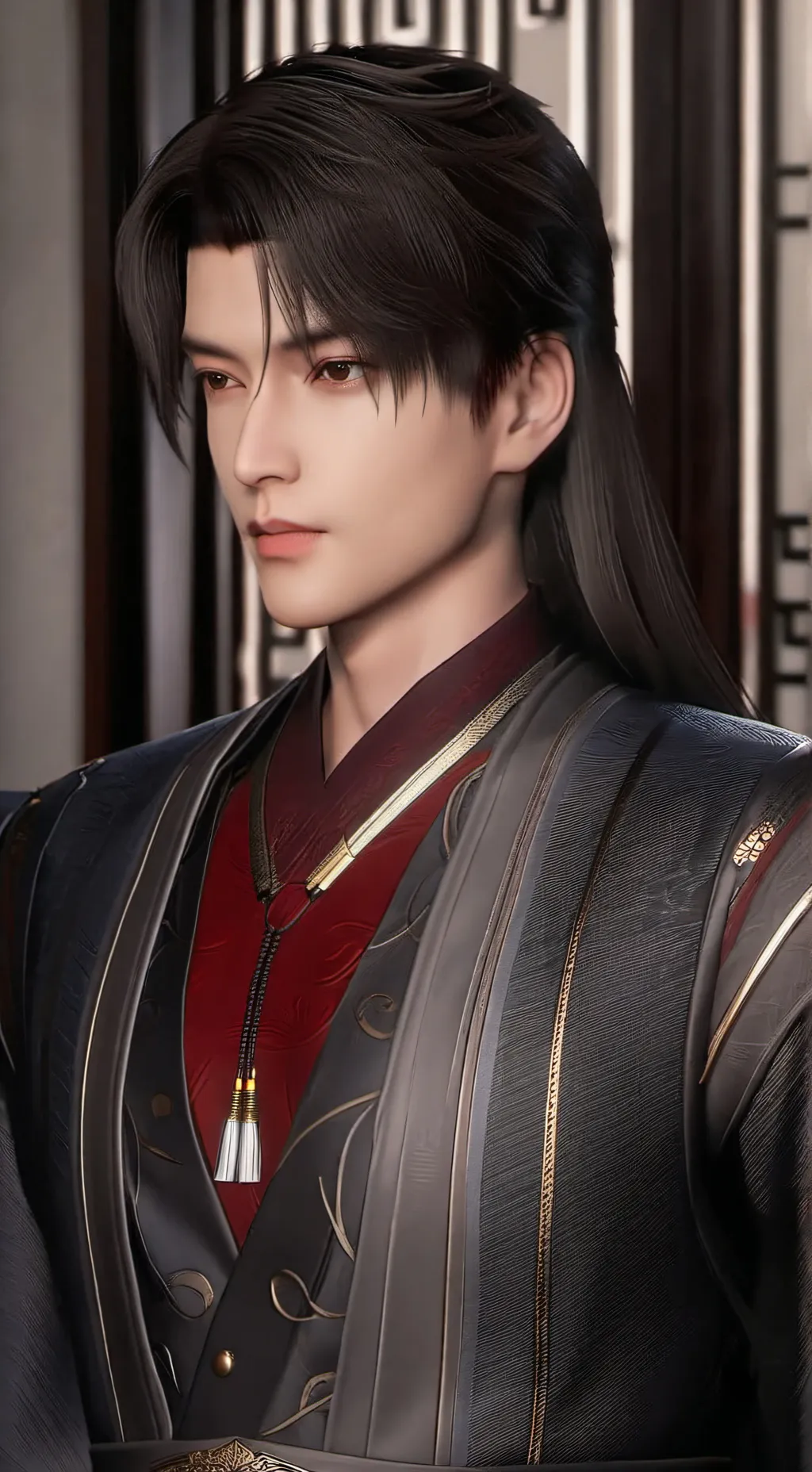 ai character: yuan pei Juan  background