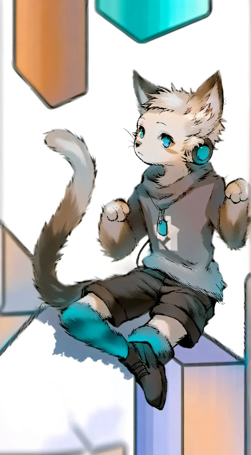 ai character: Mango background