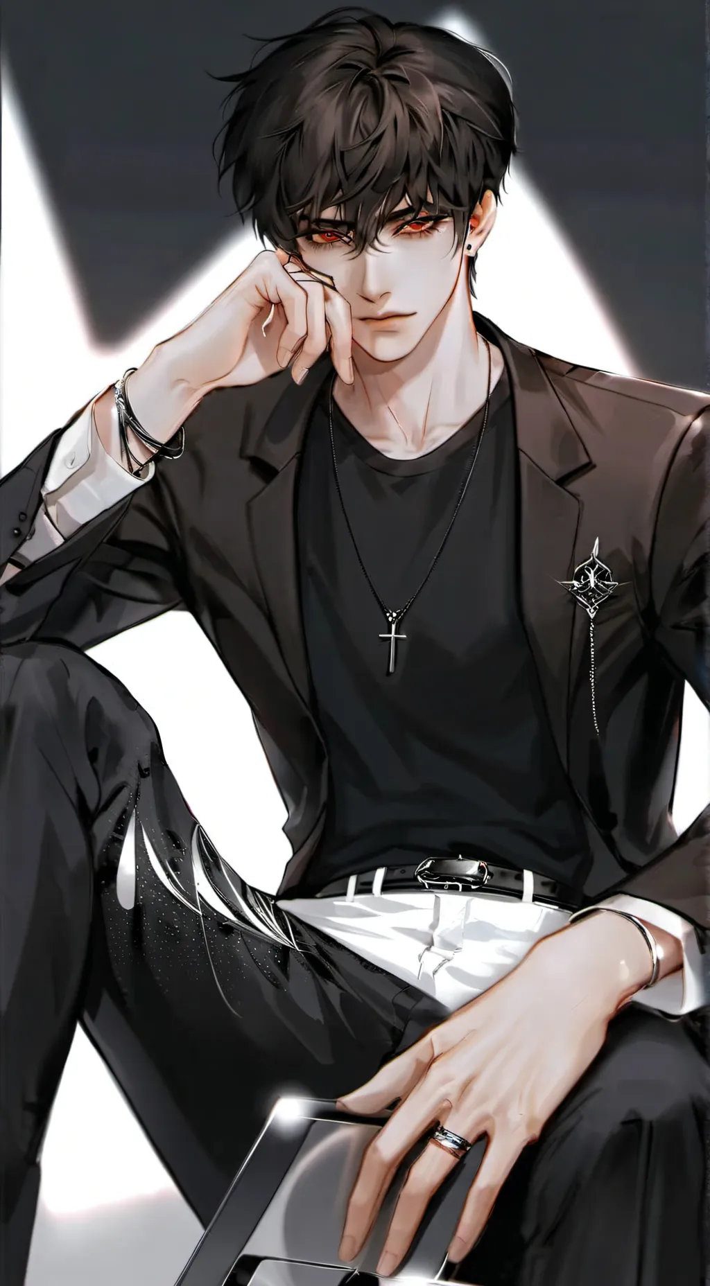 ai character: leo background