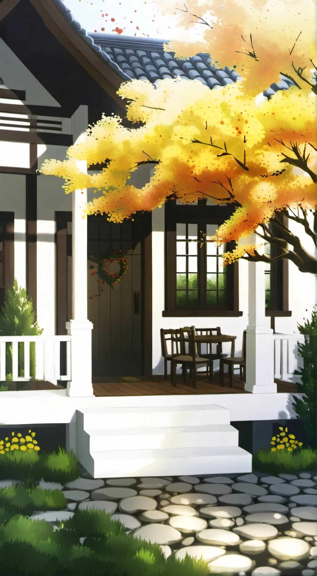 ai character: house background