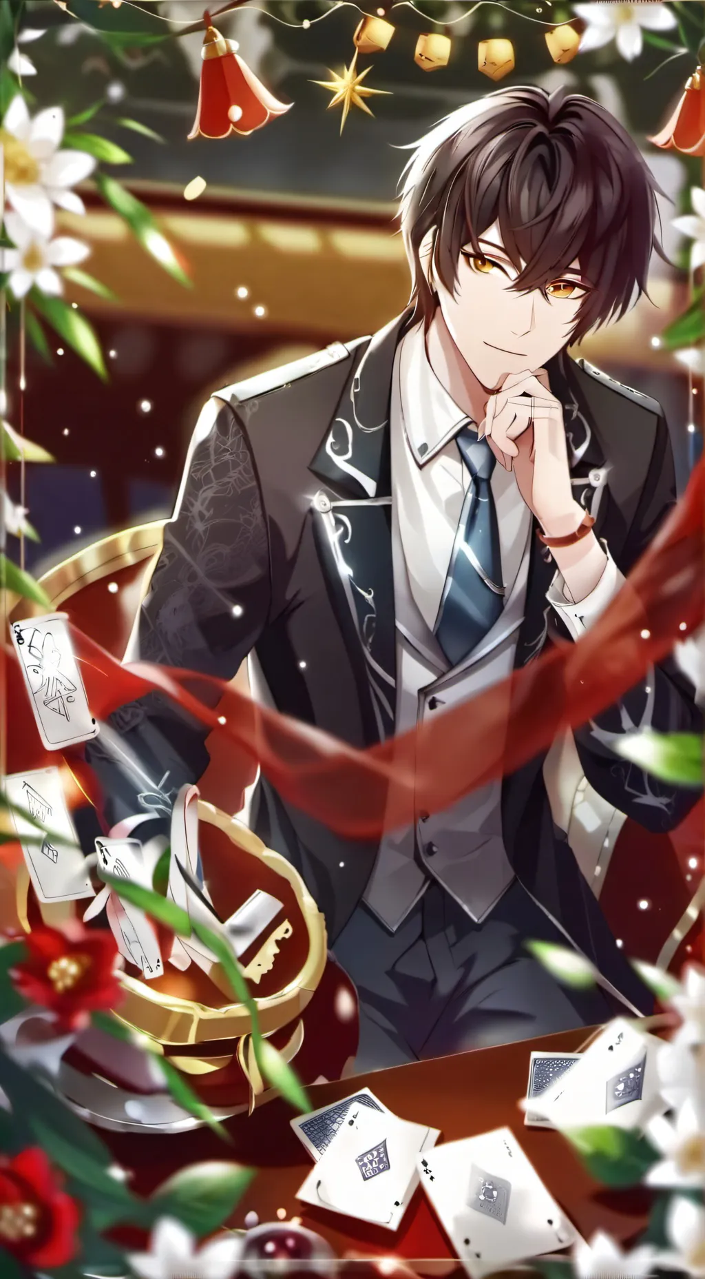ai character: BSD!! background