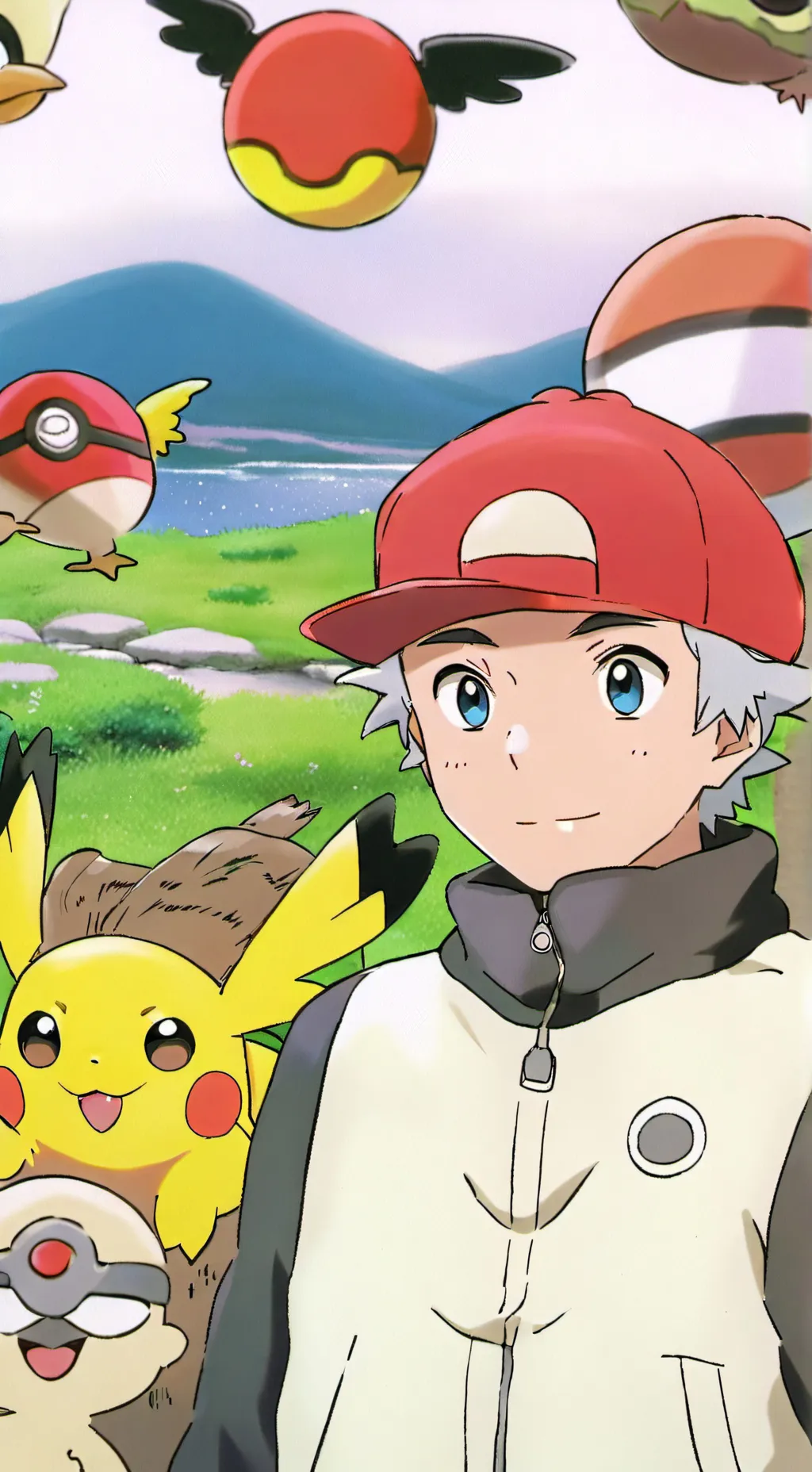ai character: Pokémon background