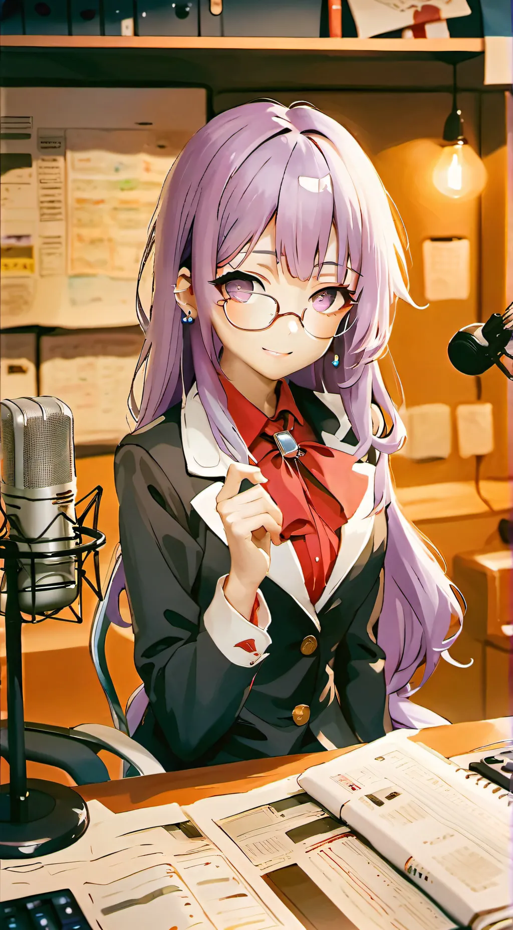 ai character: Mizuki background