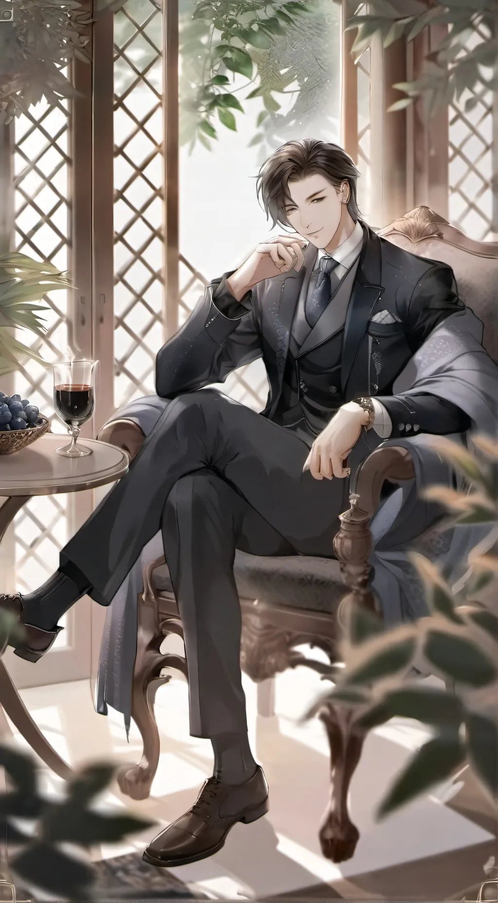 ai character: tu papa  background