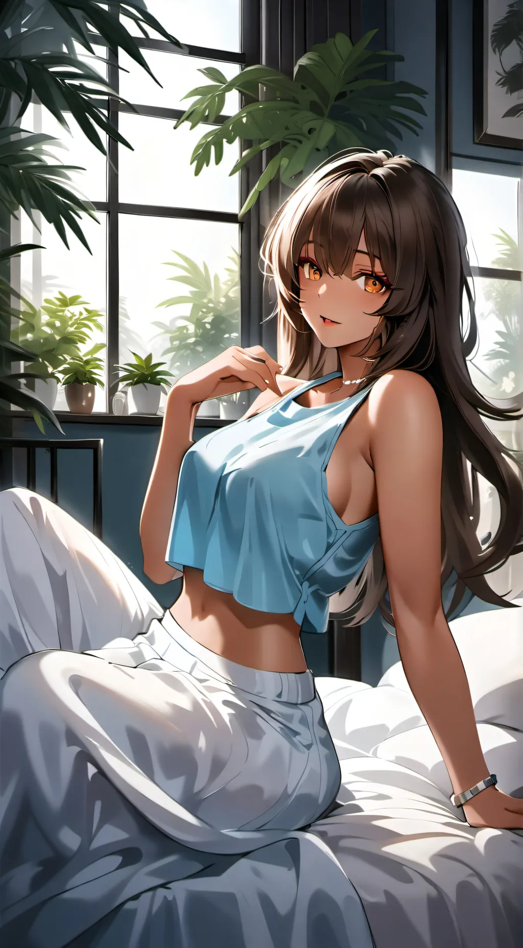 ai character: Cassandre  background
