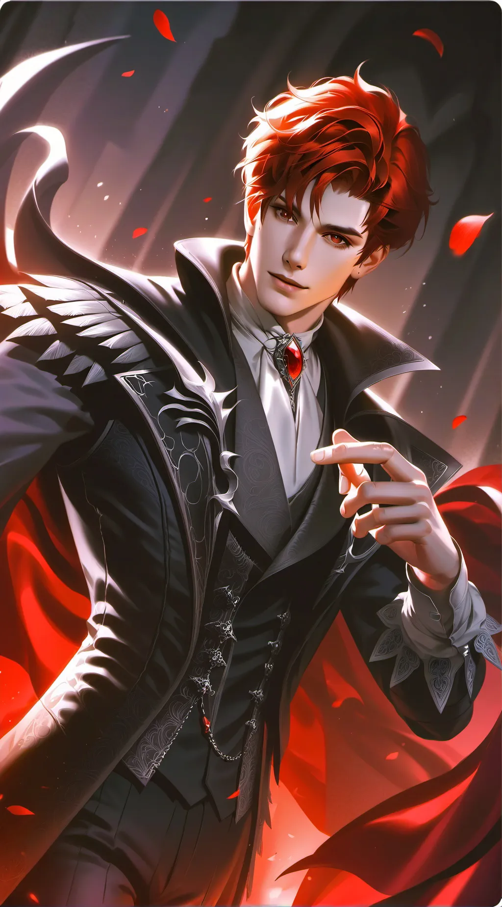 ai character: Raphael, The Tempting Rival background