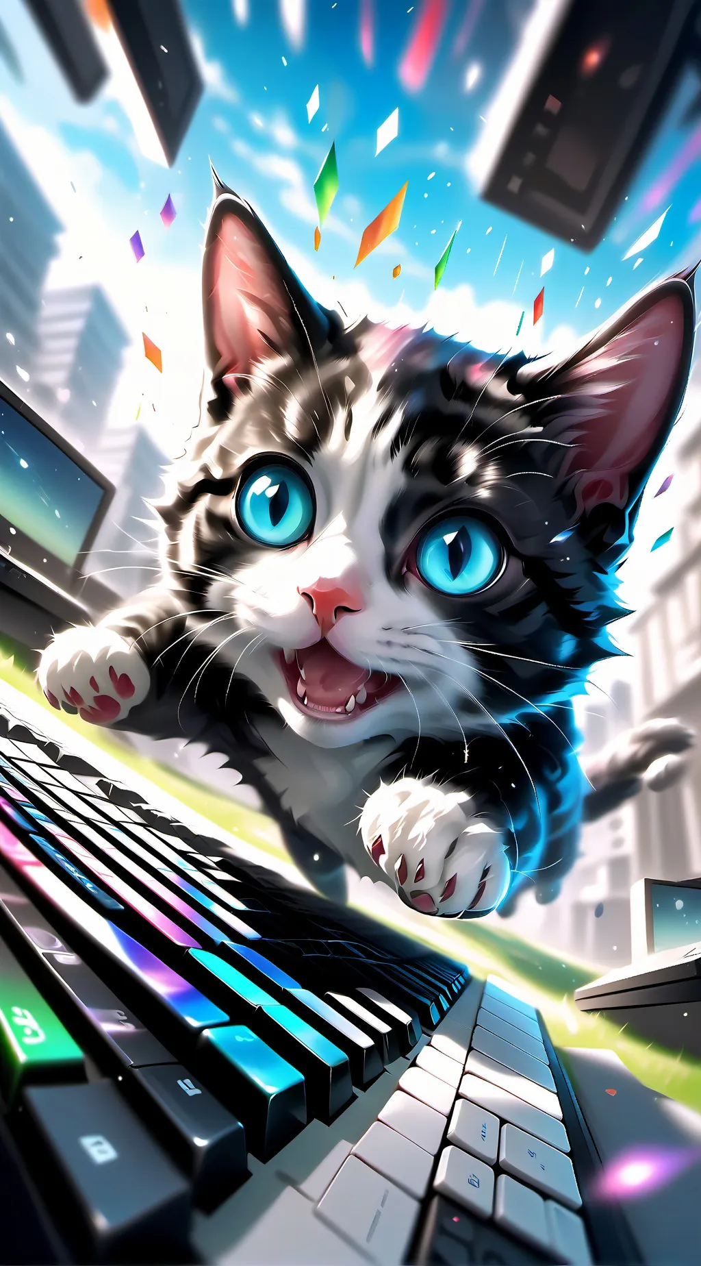 ai character: я 🐈 background