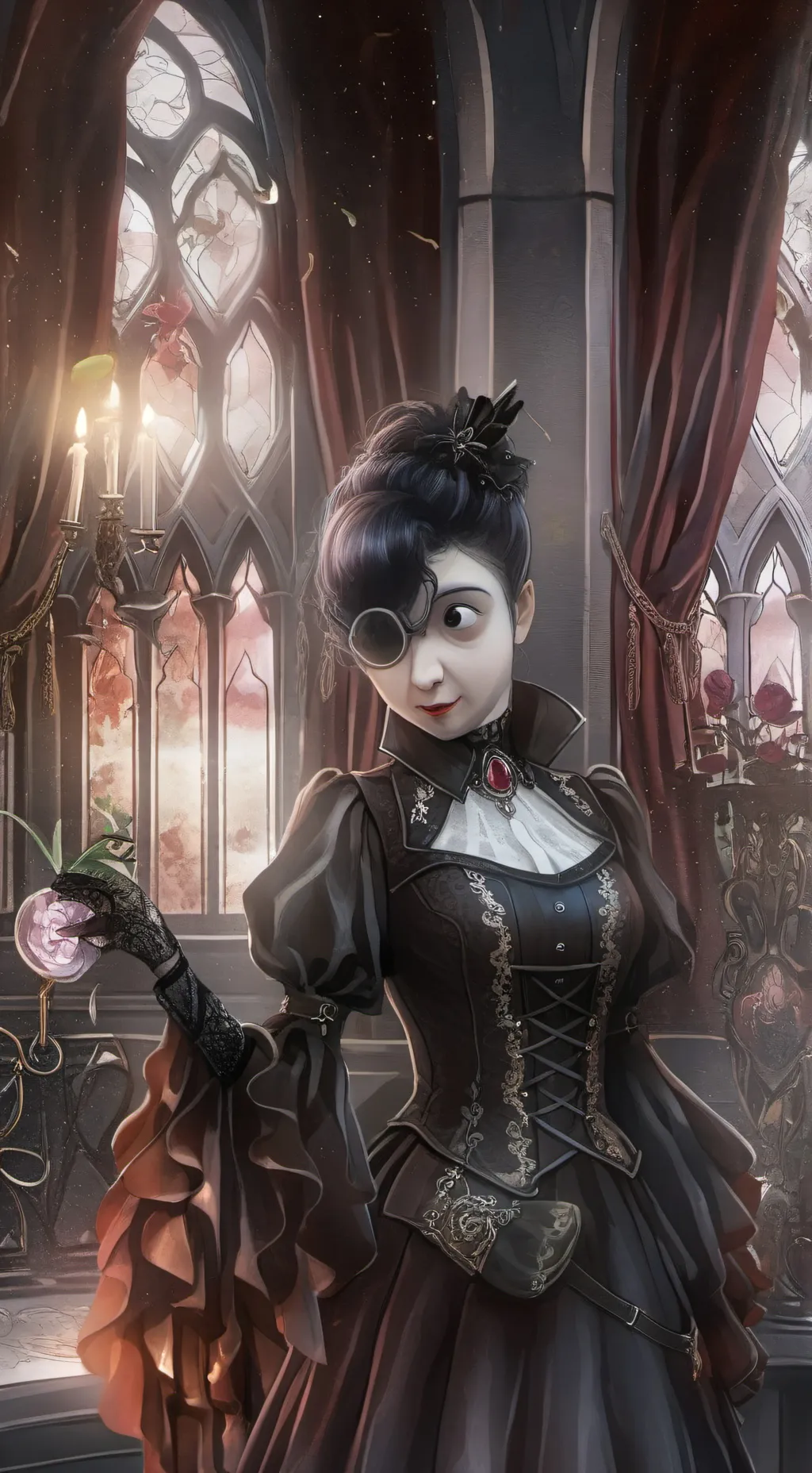 ai character: Imelda   background
