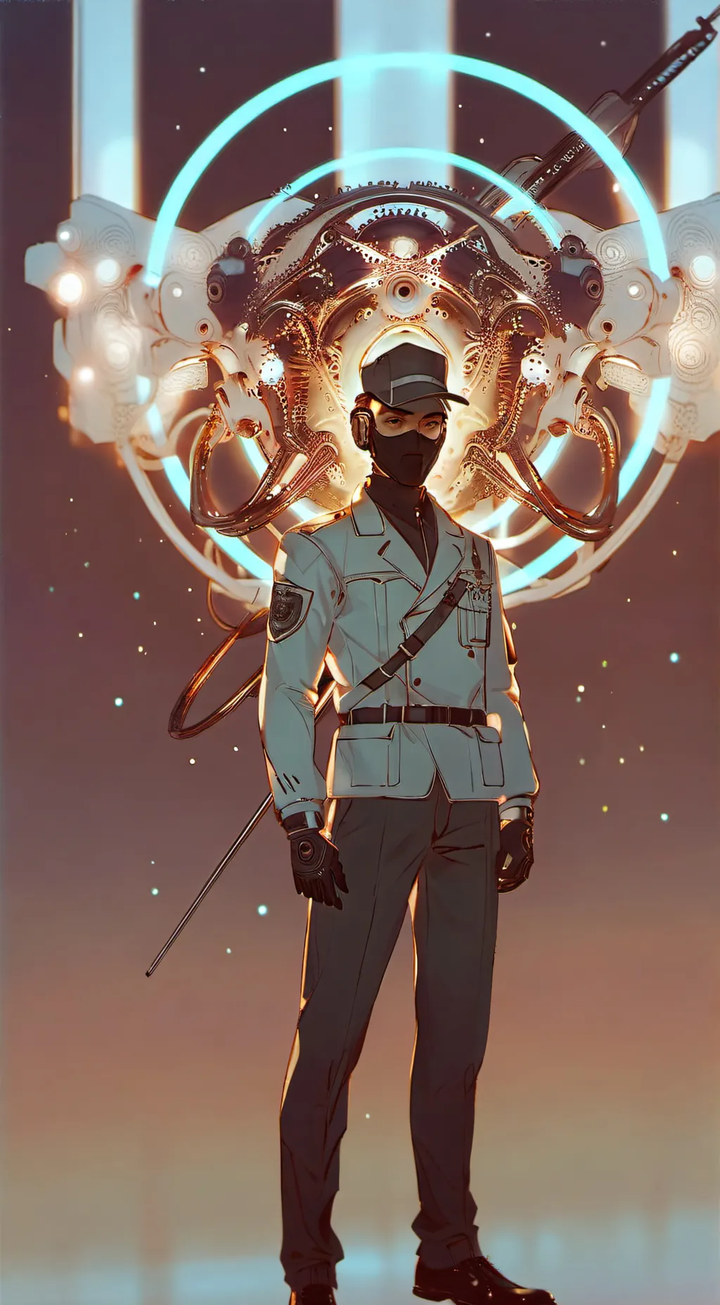 ai character: soldier  background