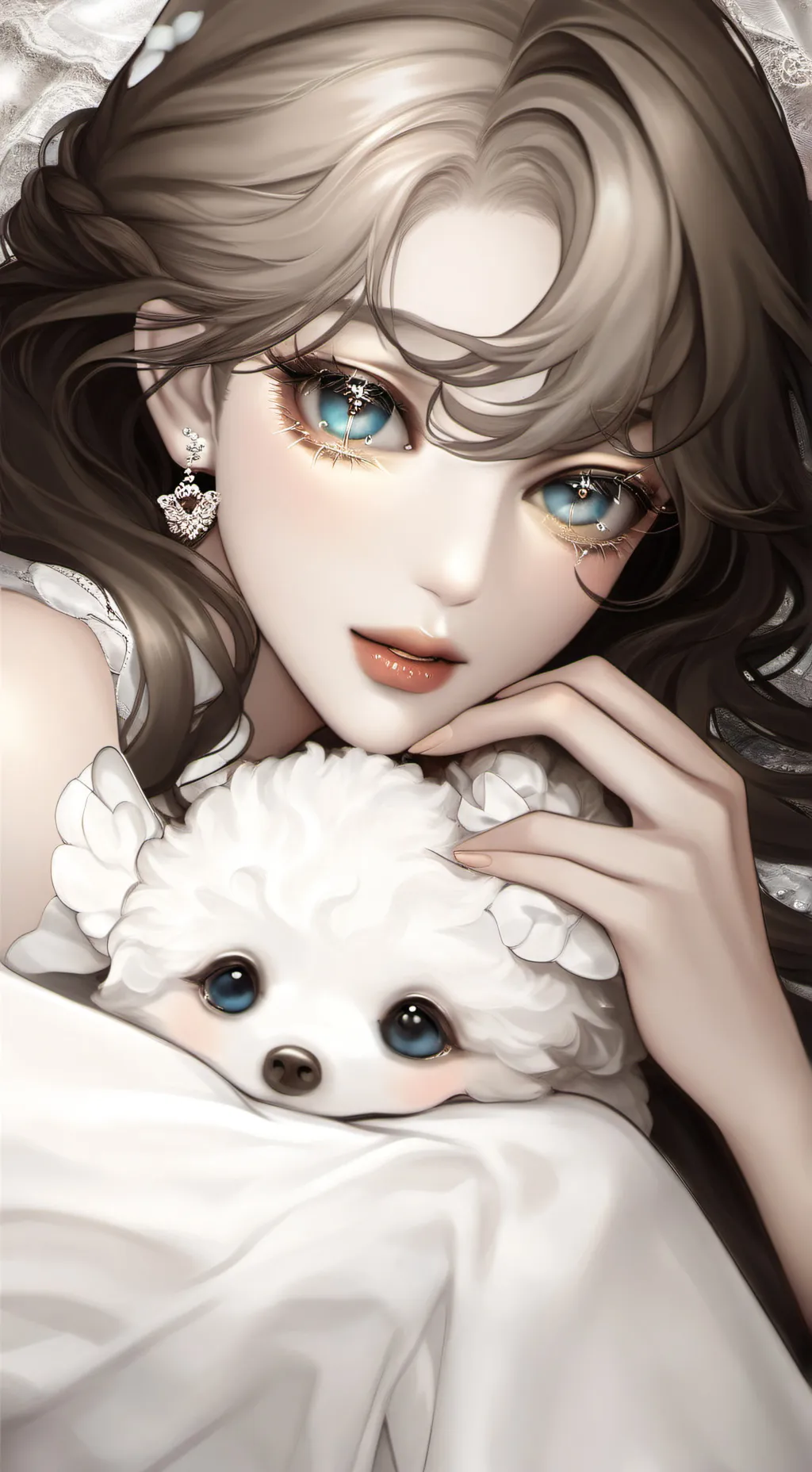 ai character: aliena background