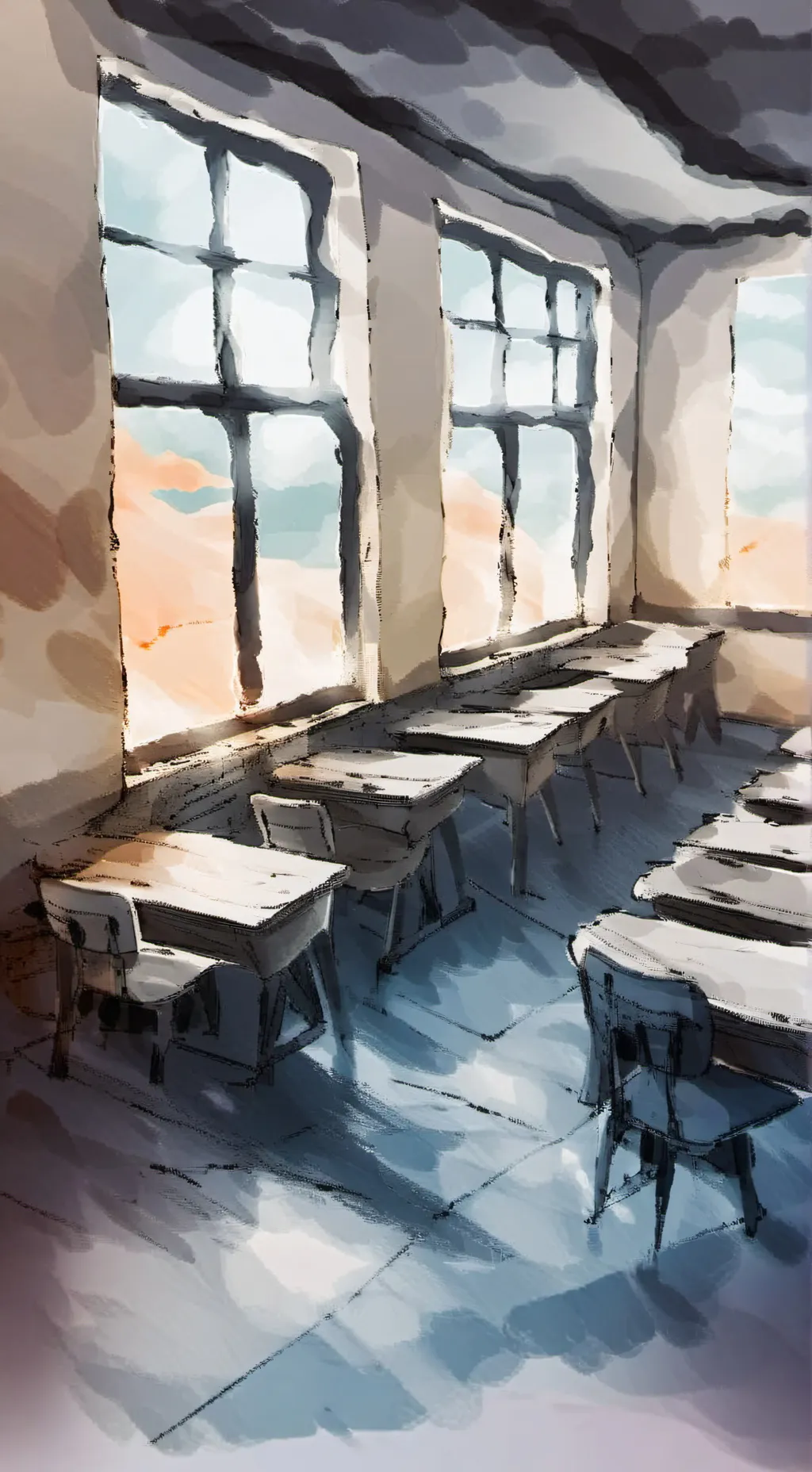 ai character: School background