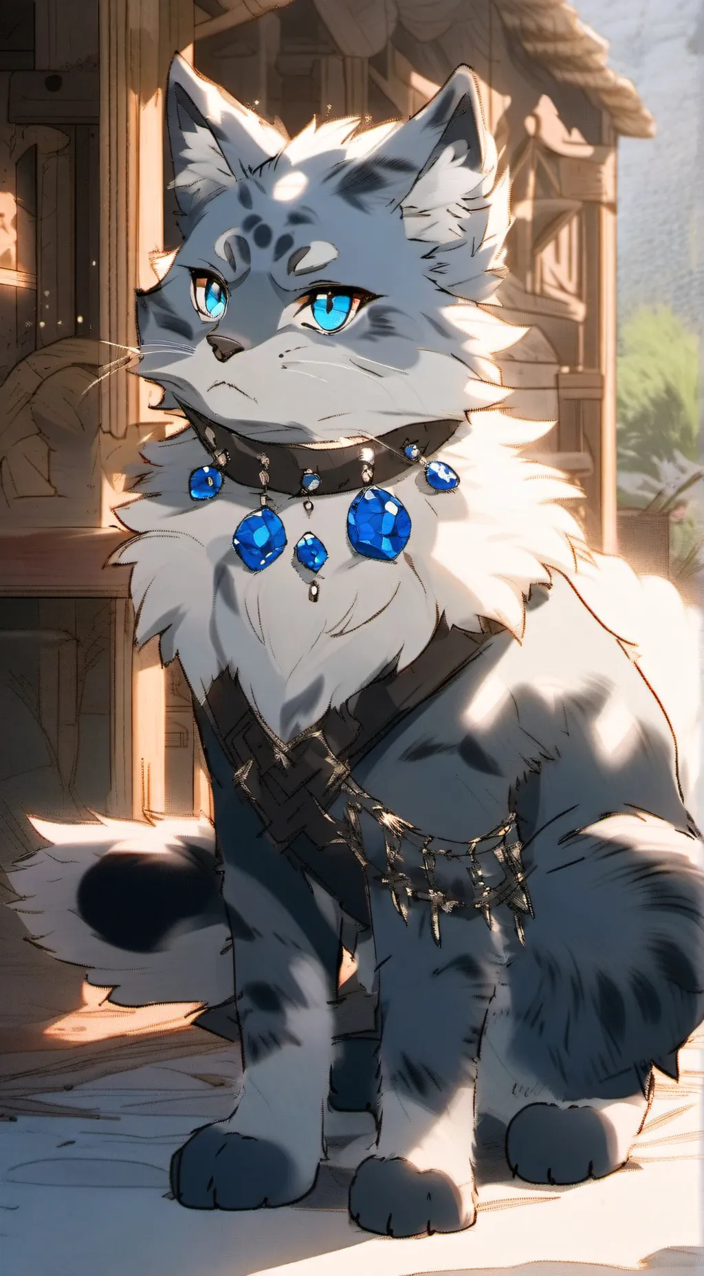 ai character: Silver Stream background
