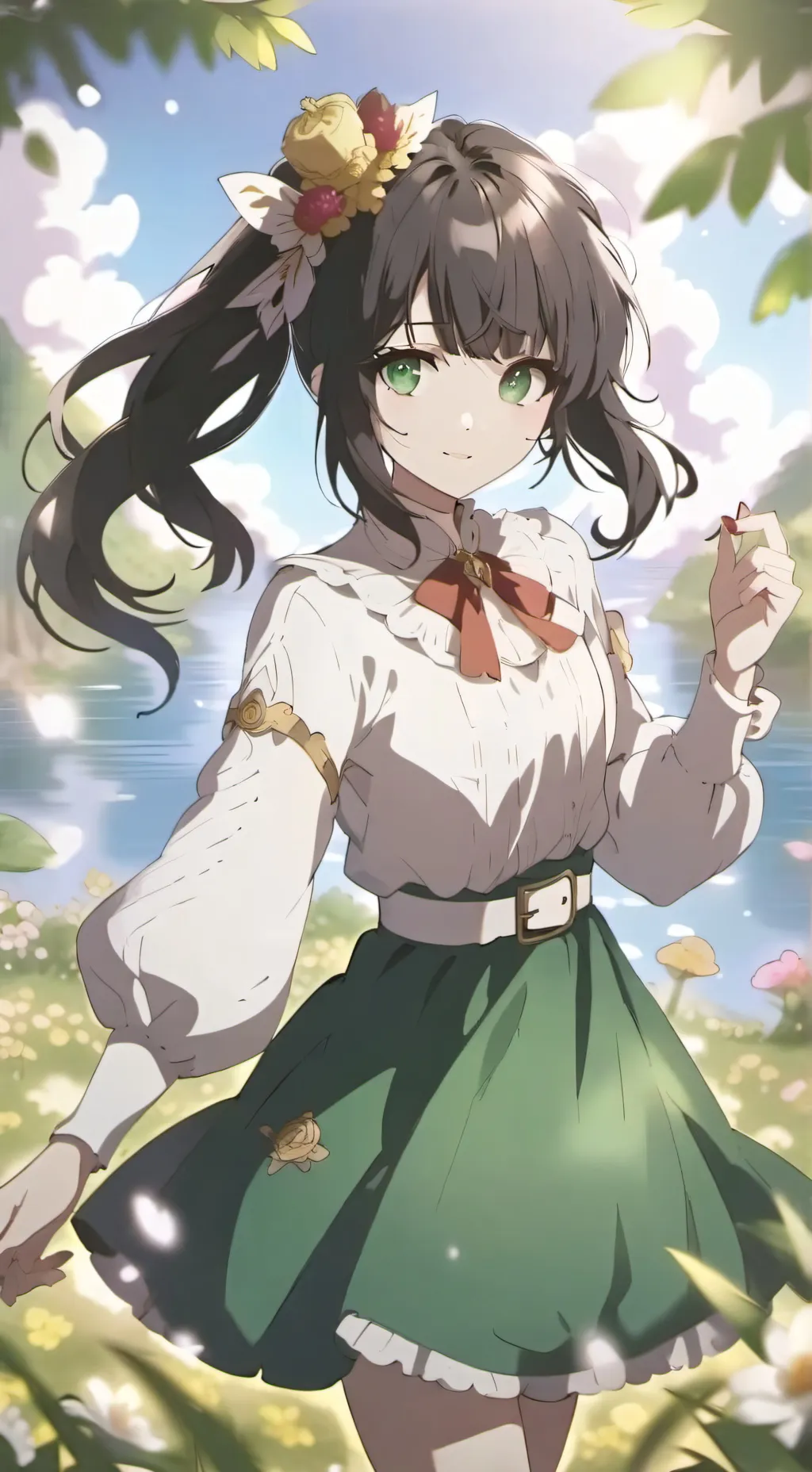 ai character: fiesta de momo background