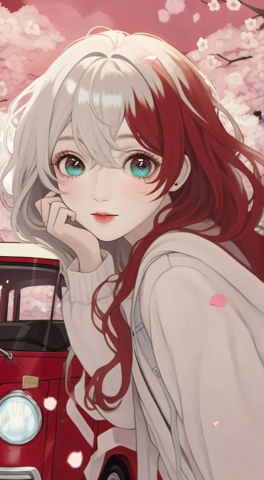 ai character: MHA (Shotos sis) background