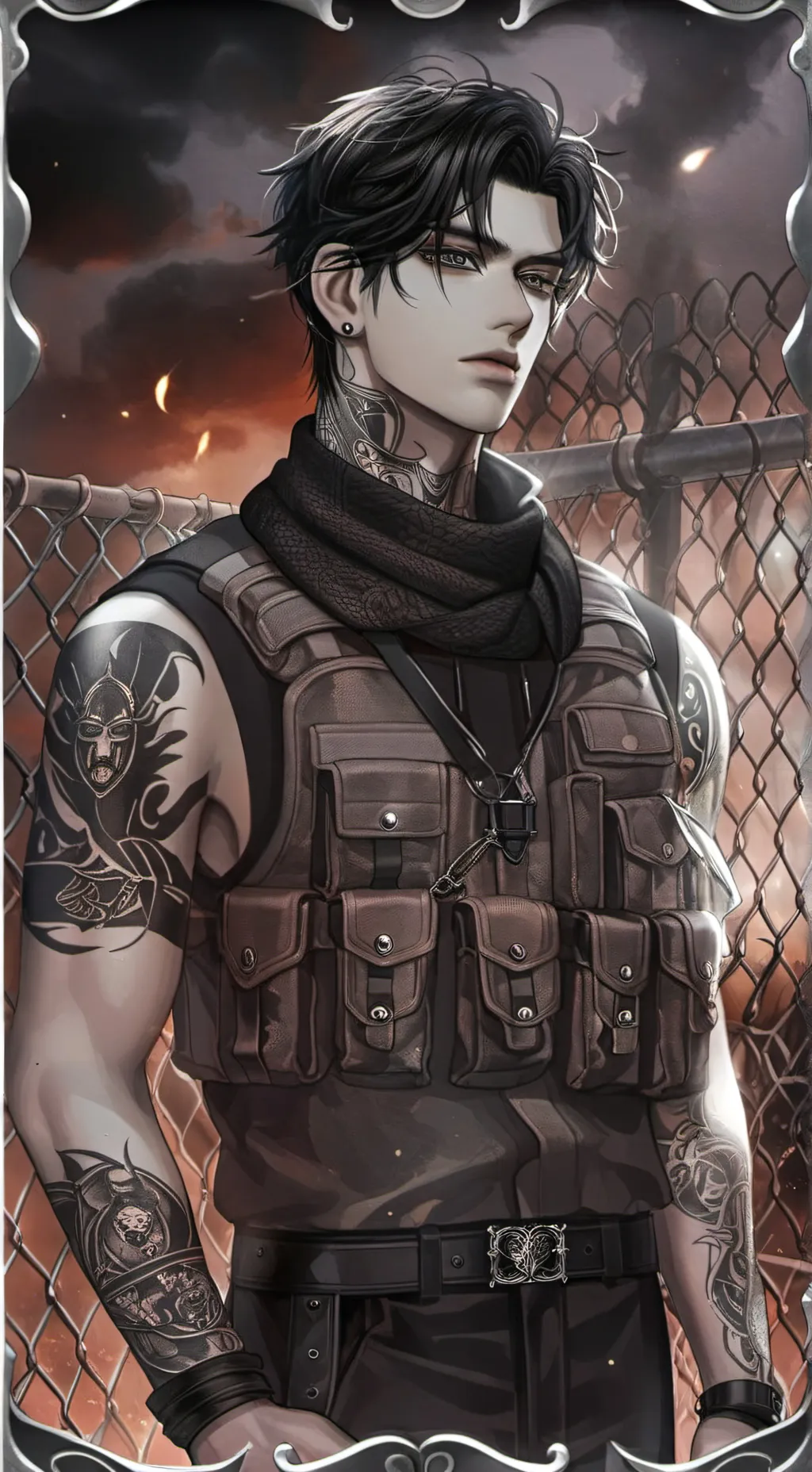 ai character: adam background